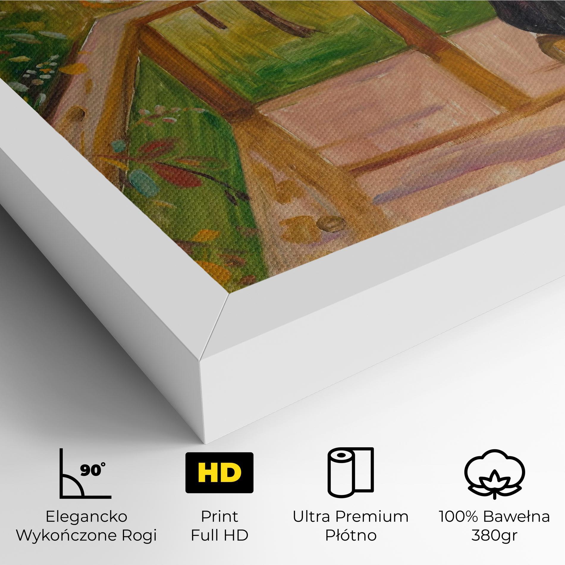 Obraz na Płótnie On The Veranda mockup 4