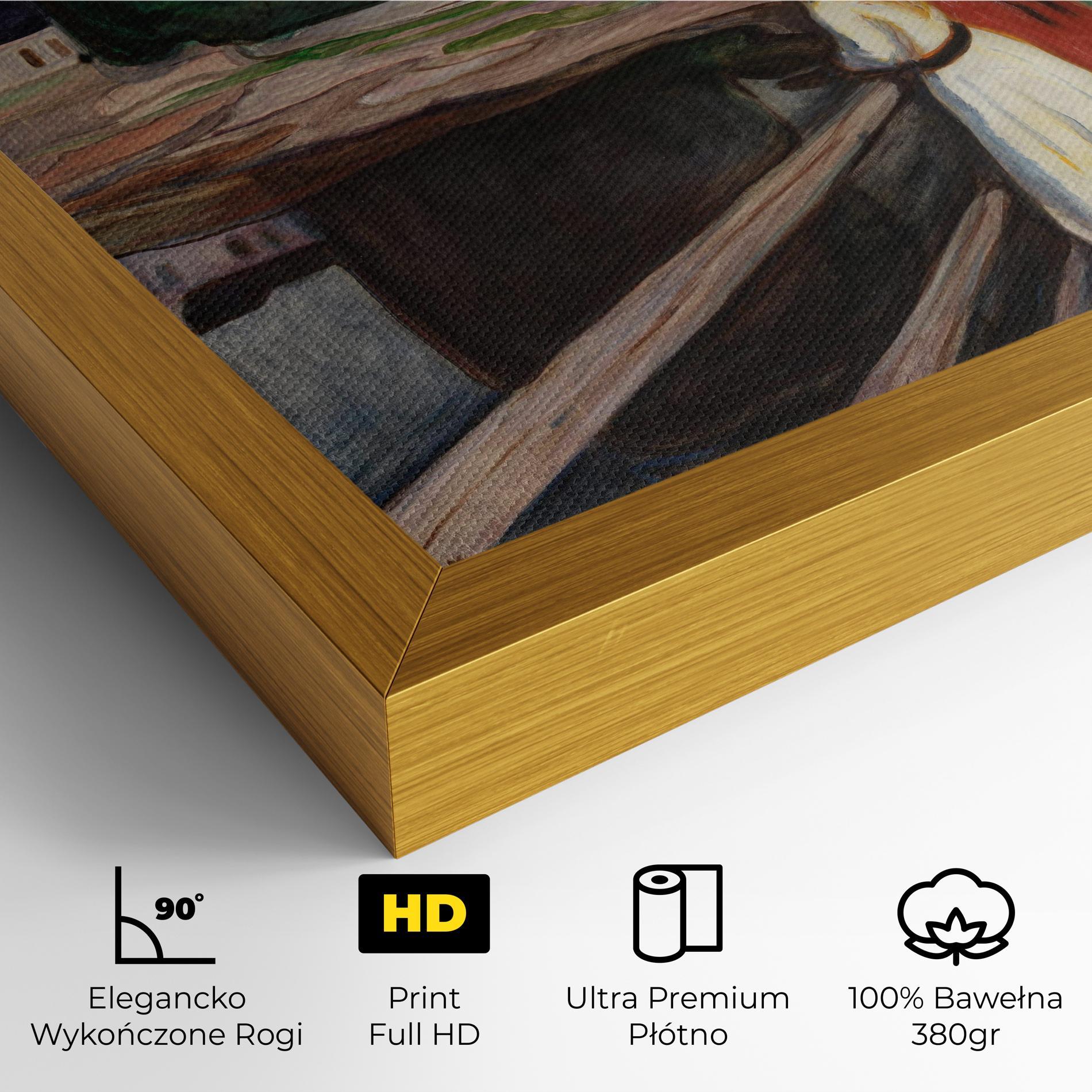 Obraz na Płótnie Girls On The Bridge mockup 4