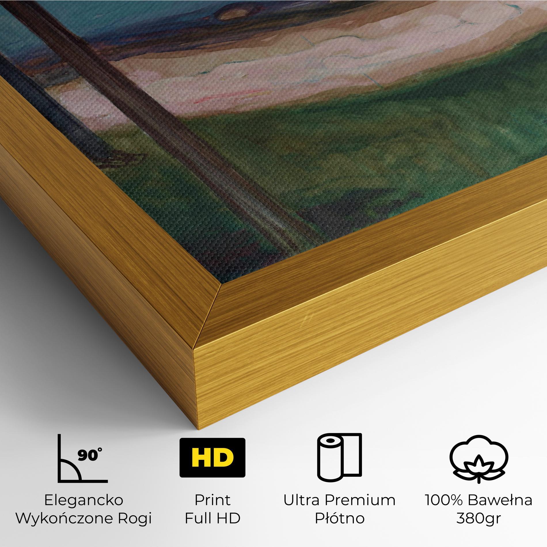 Obraz na Płótnie Moonlight mockup 4