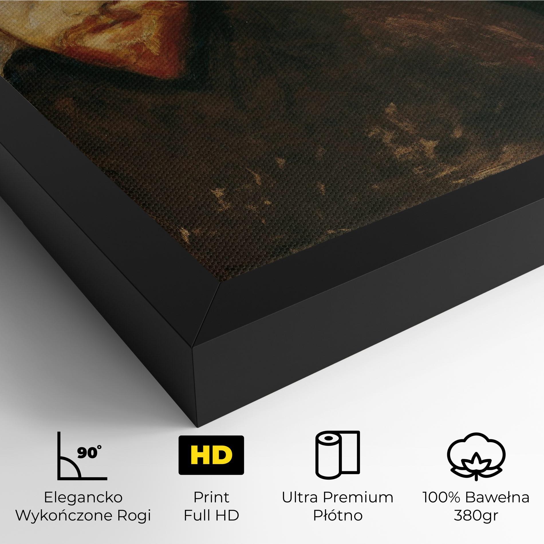 Obraz na Płótnie Der Maler mockup 4