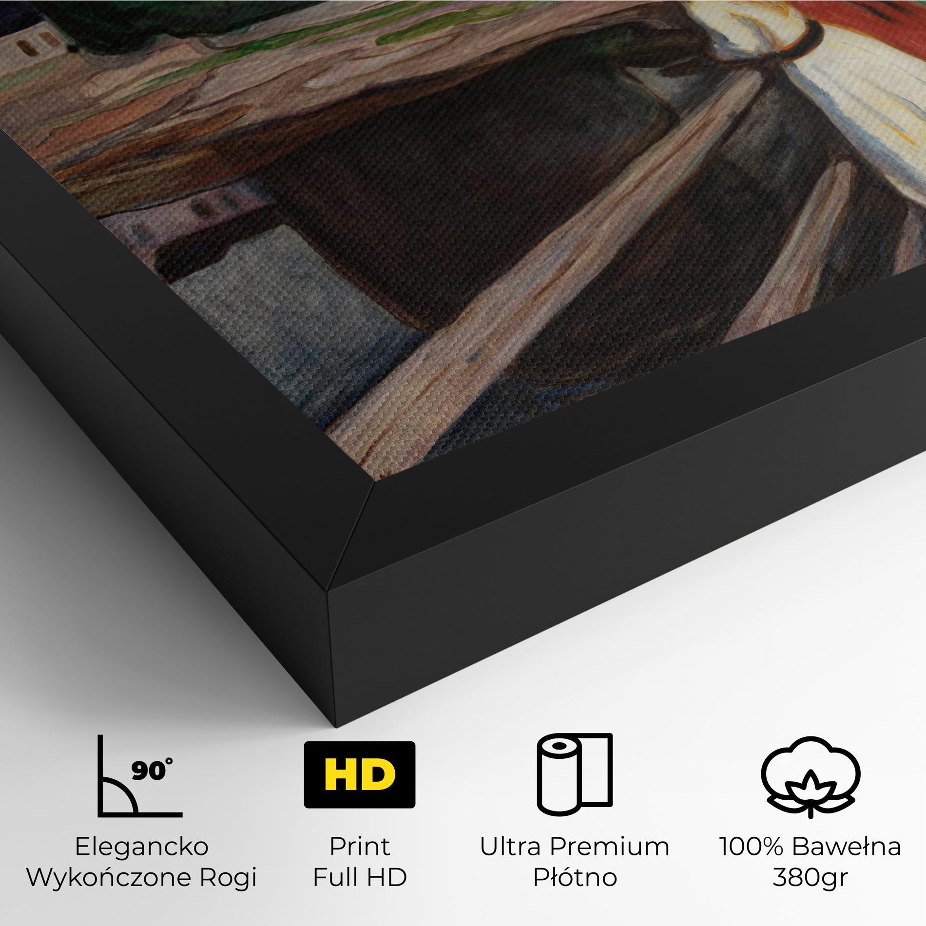 Obraz na Płótnie Girls On The Bridge mockup 4