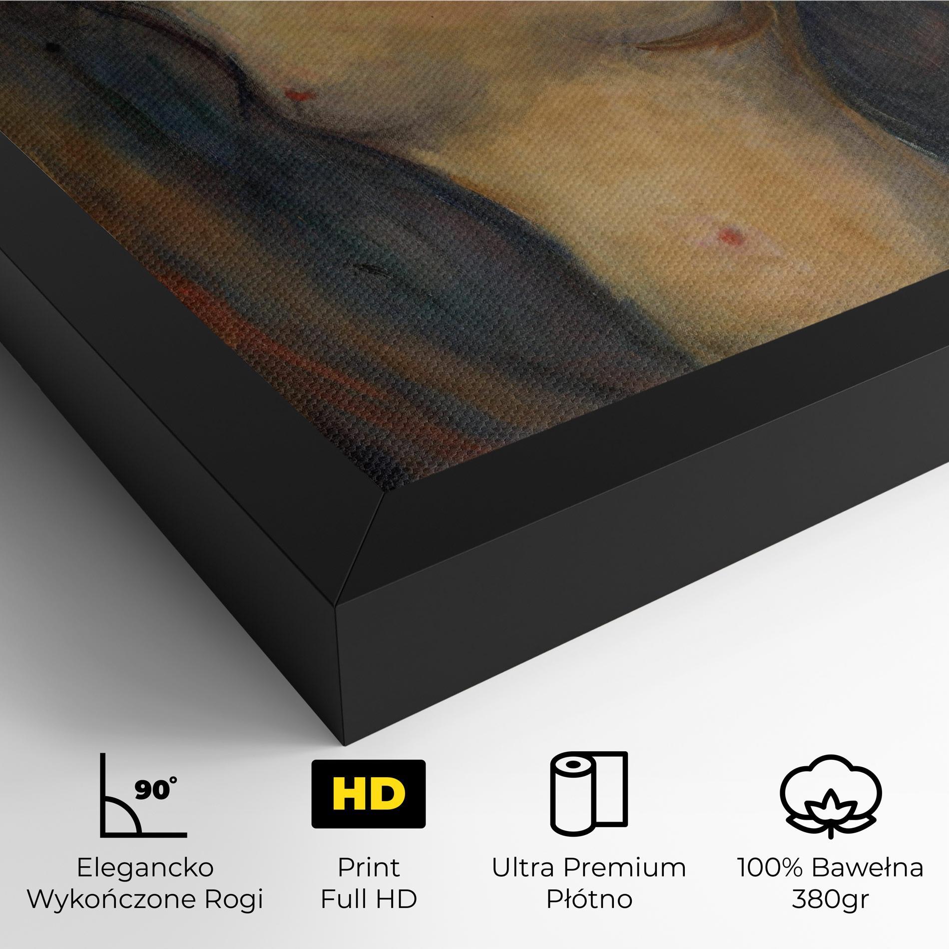 Obraz na Płótnie Madonna Oil Painting mockup 4