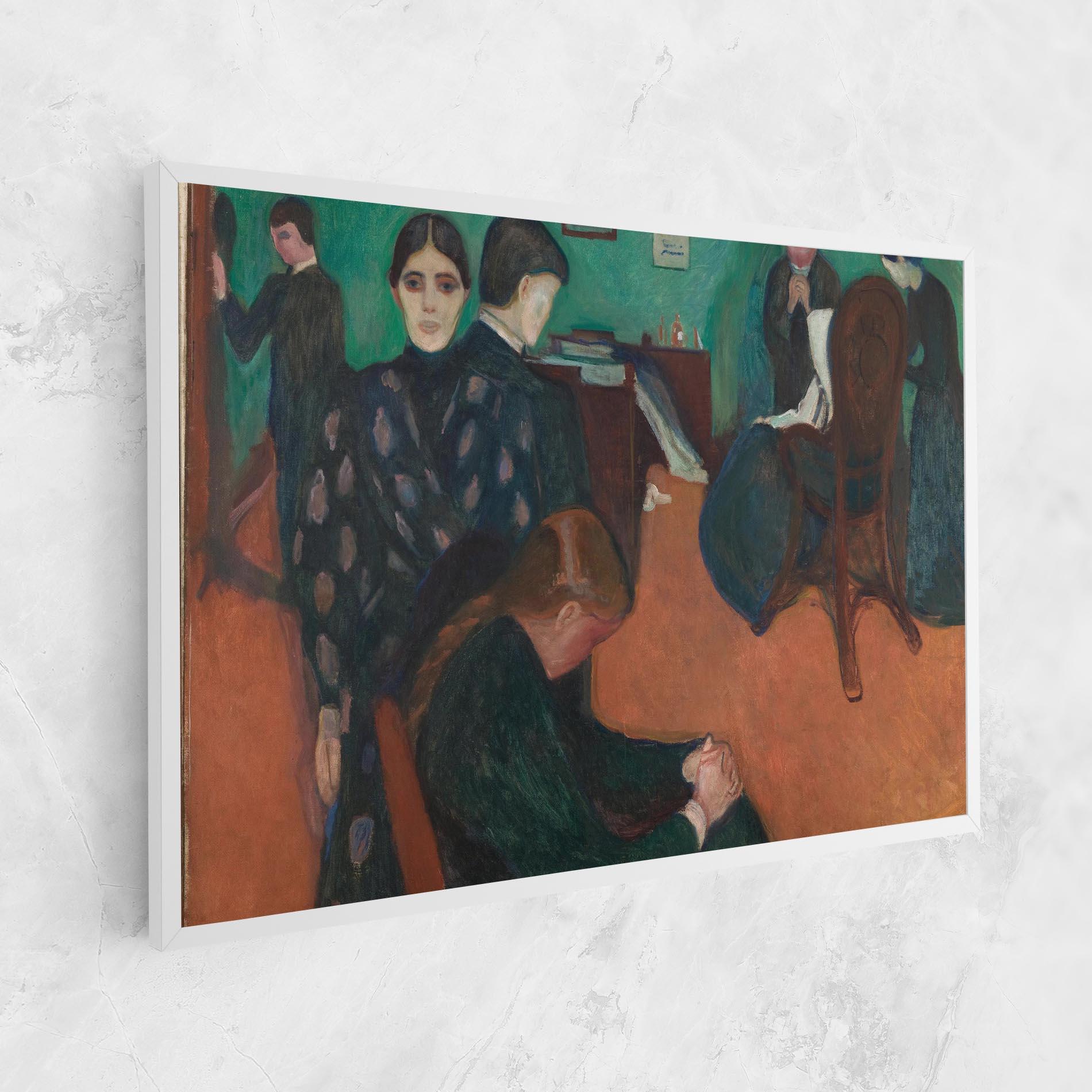 Obraz na Płótnie Death In Sickroom mockup 1