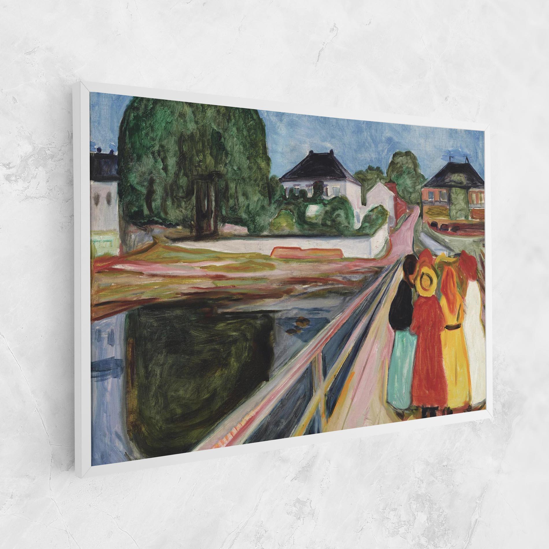 Obraz na Płótnie Pikene Pa Broen mockup 1