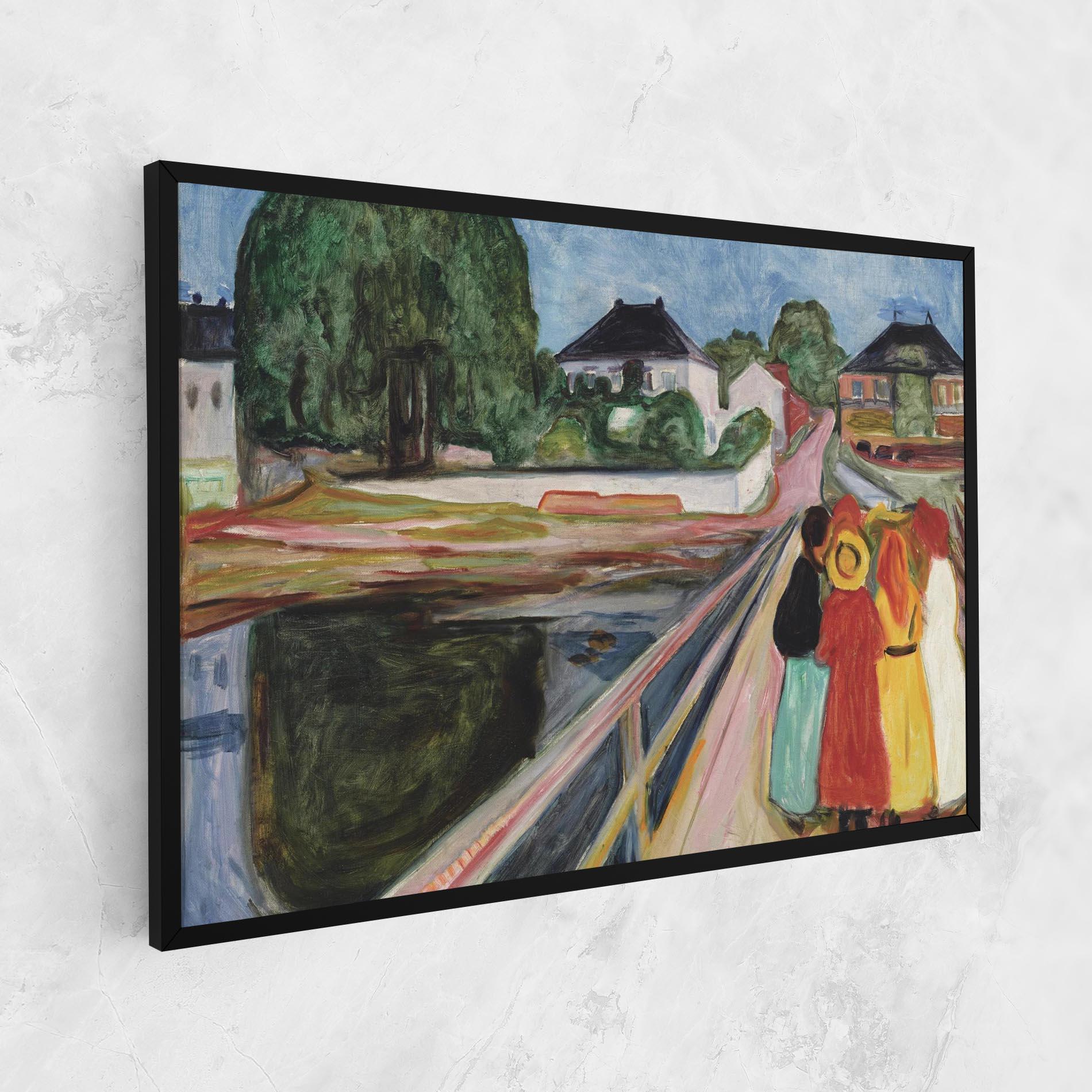 Obraz na Płótnie Pikene Pa Broen mockup 1