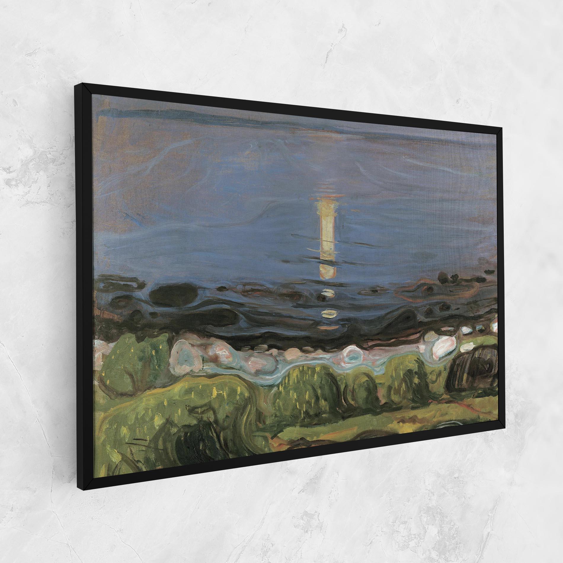 Obraz na Płótnie Summer Night Beach mockup 1