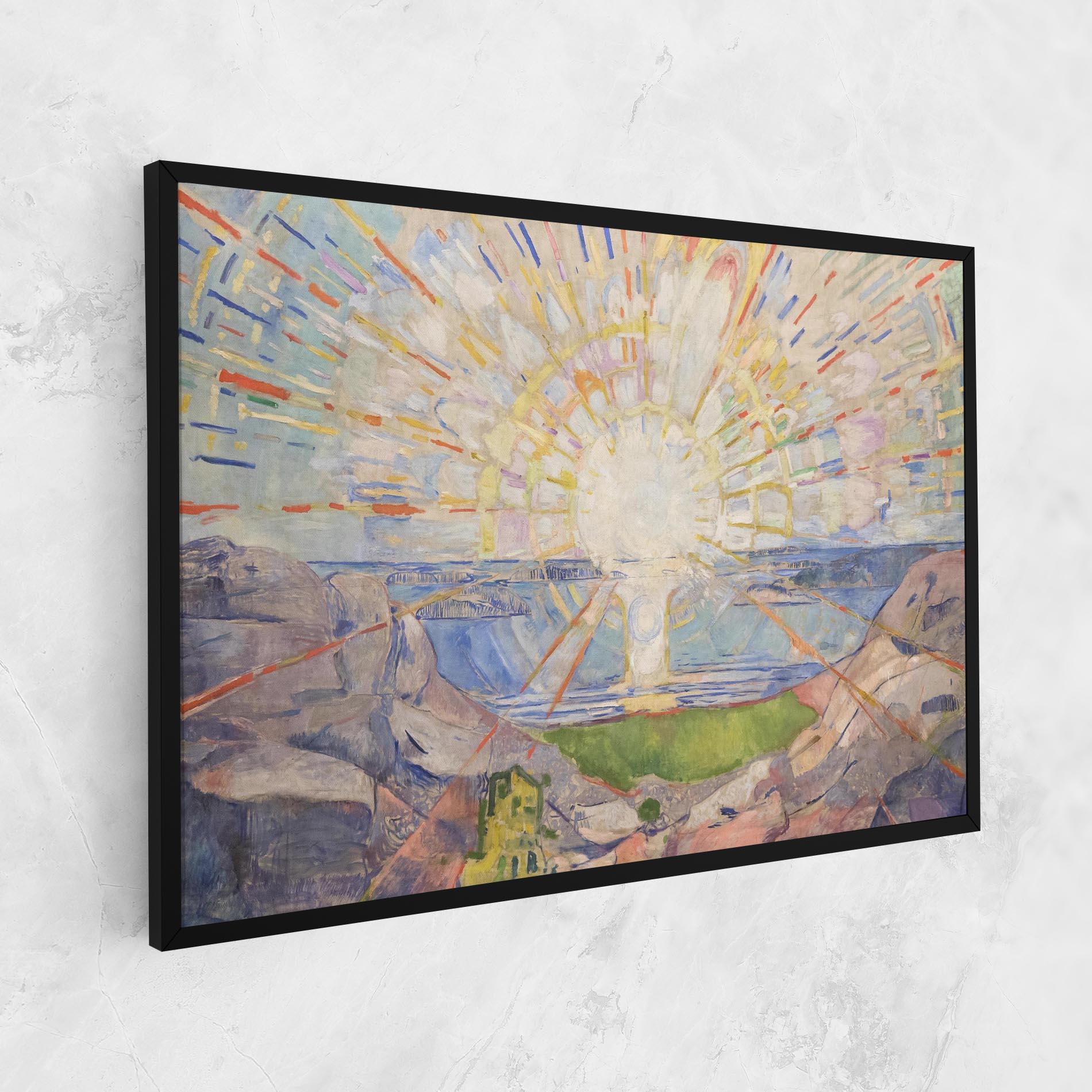 Obraz na Płótnie The Sun mockup 1