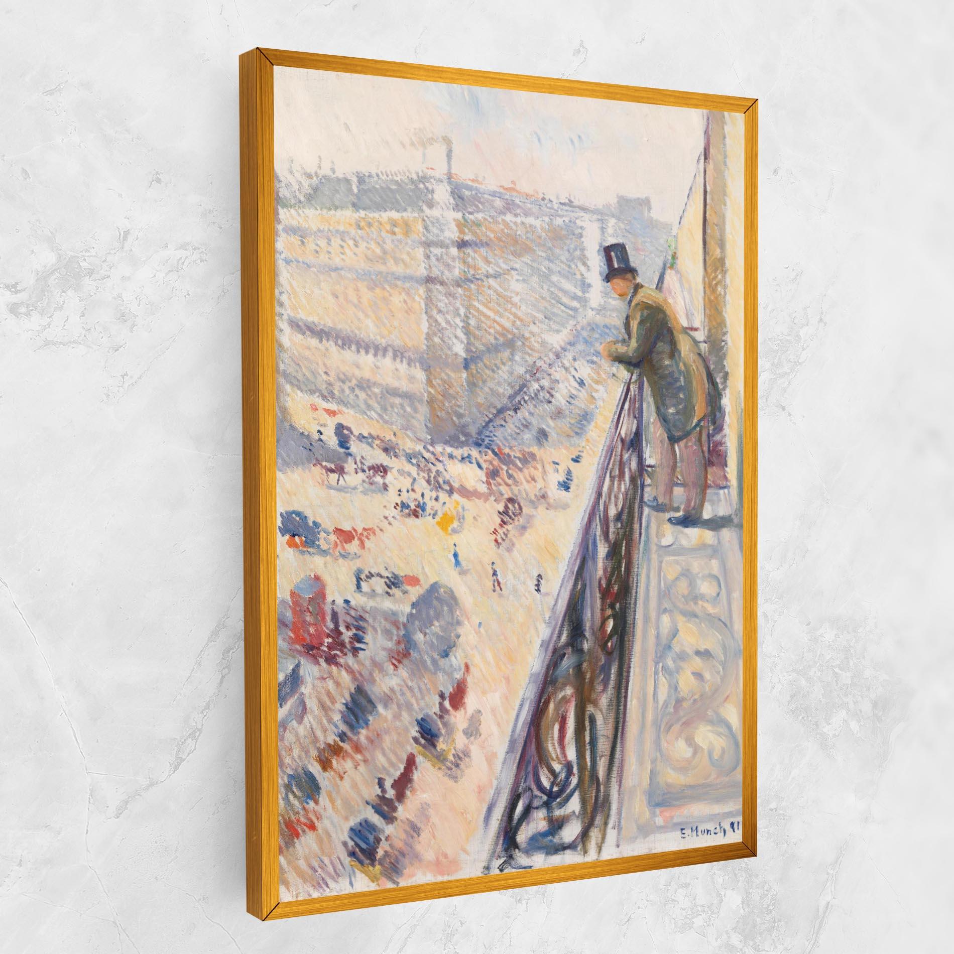 Obraz na Płótnie Rue Lafayette mockup 1