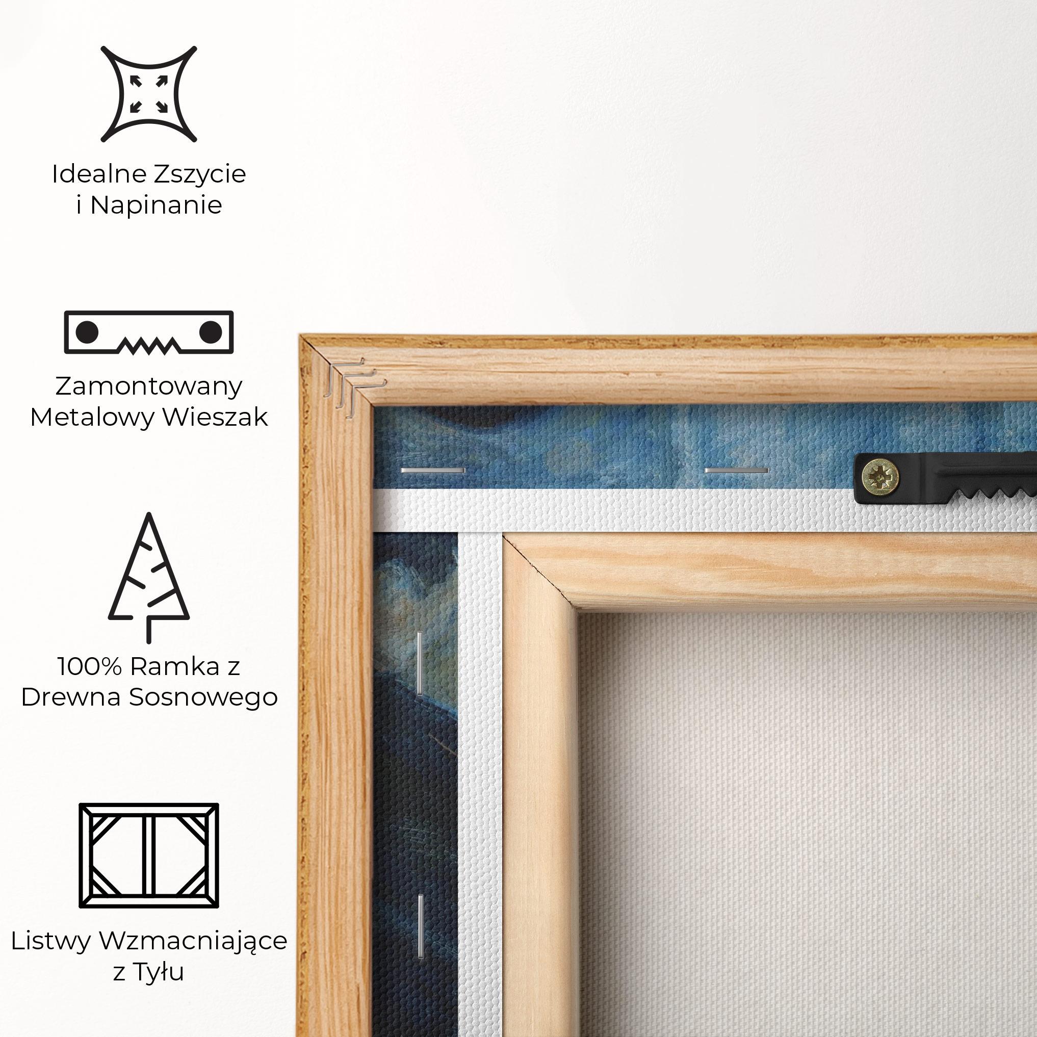 Obraz na Płótnie Kiss By The Window mockup 5