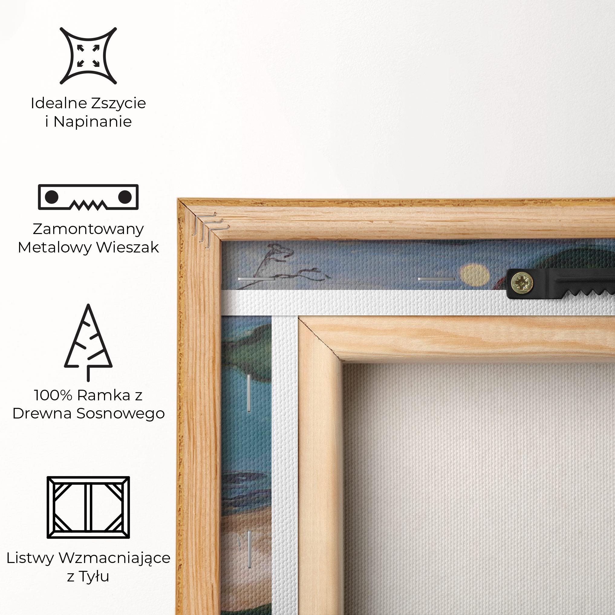 Obraz na Płótnie Moonlight mockup 5