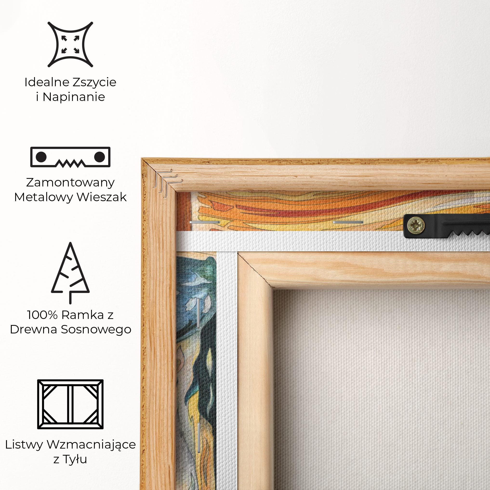 Obraz na Płótnie The Scream mockup 5