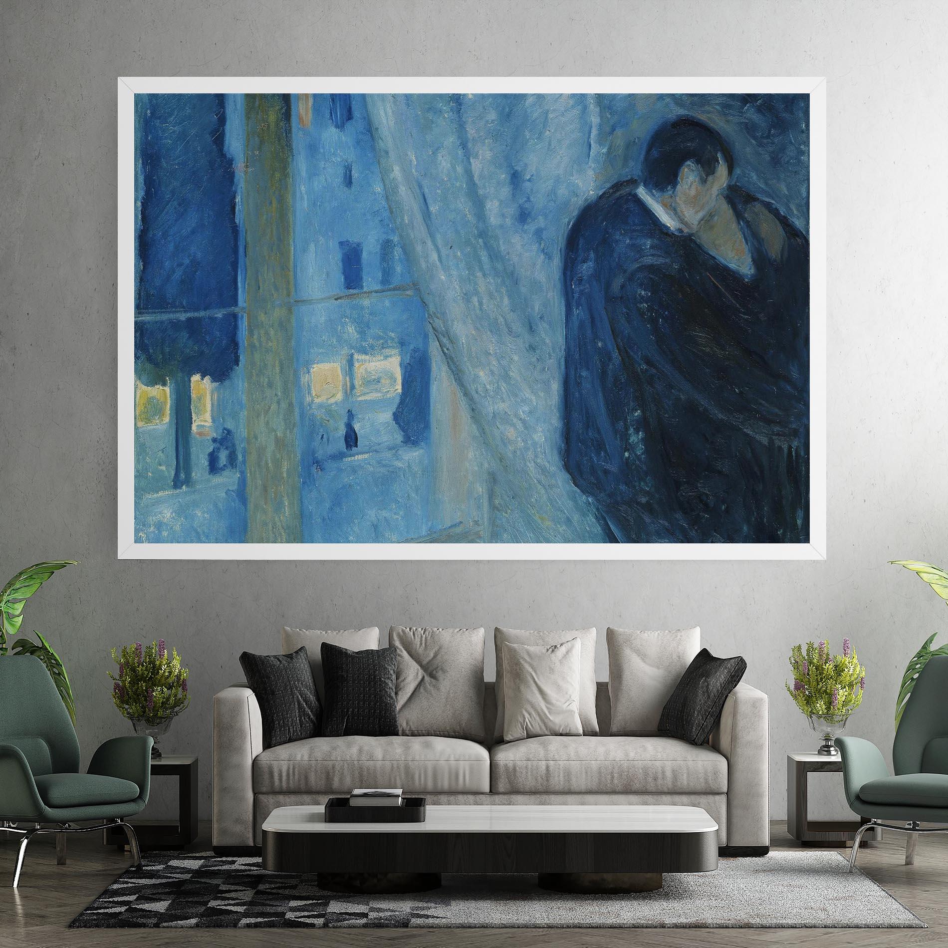 Obraz na Płótnie Kiss By The Window mockup 7