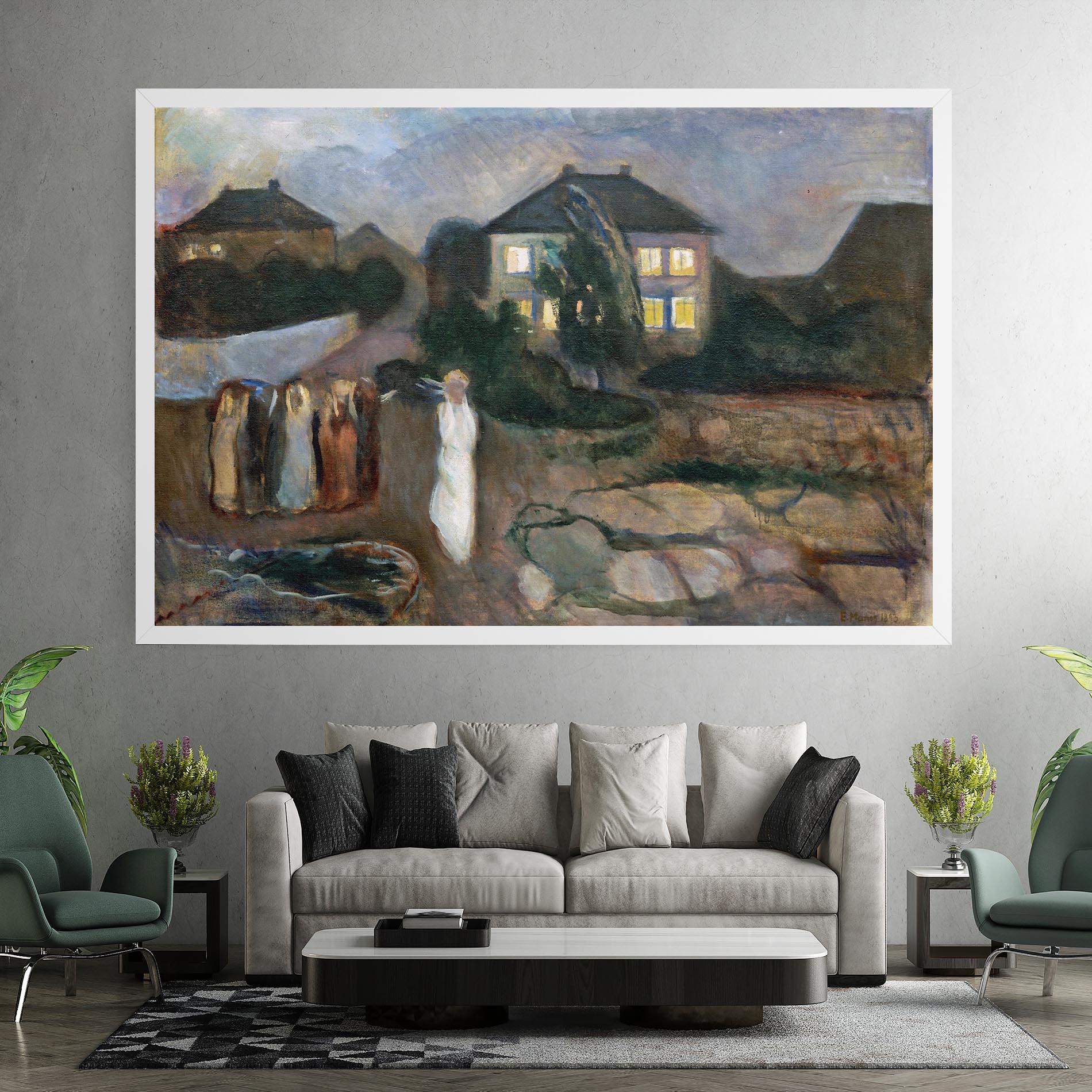 Obraz na Płótnie The Storm mockup 7