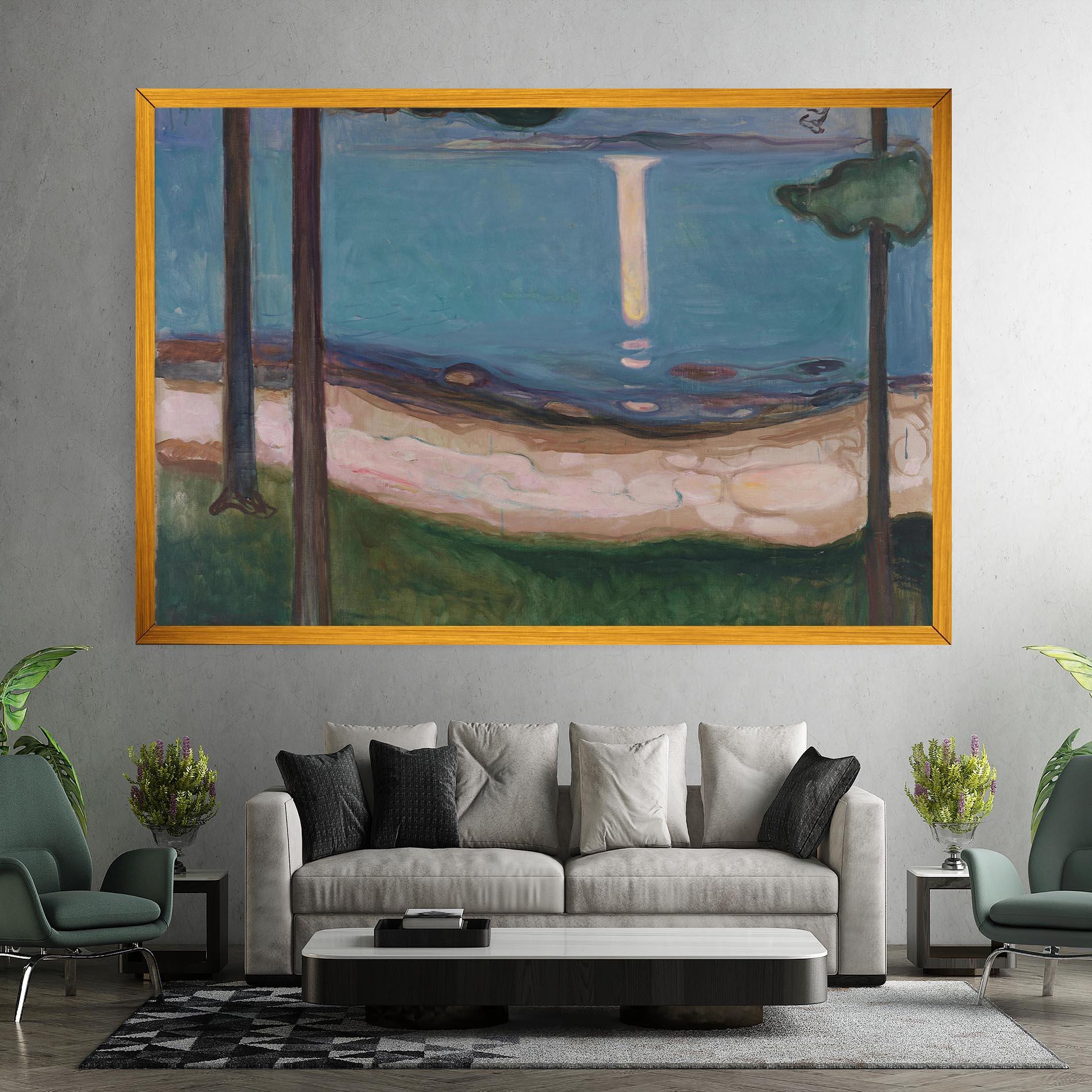 Obraz na Płótnie Moonlight mockup 7