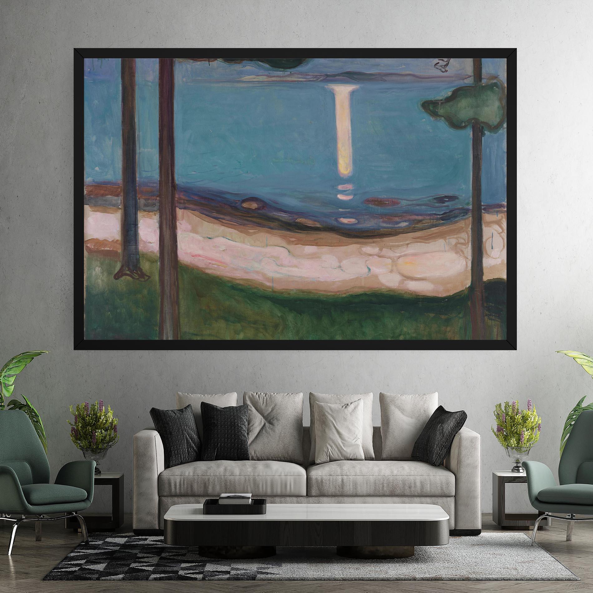 Obraz na Płótnie Moonlight mockup 7