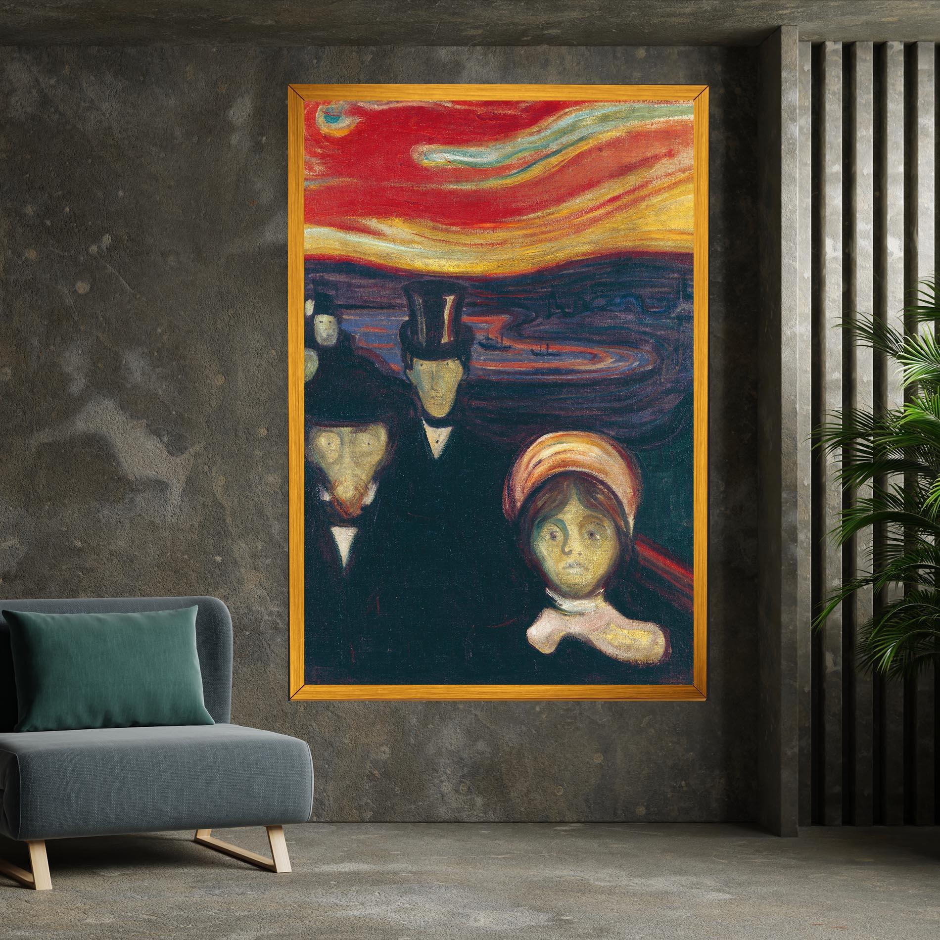 Obraz na Płótnie Anxiety mockup 7