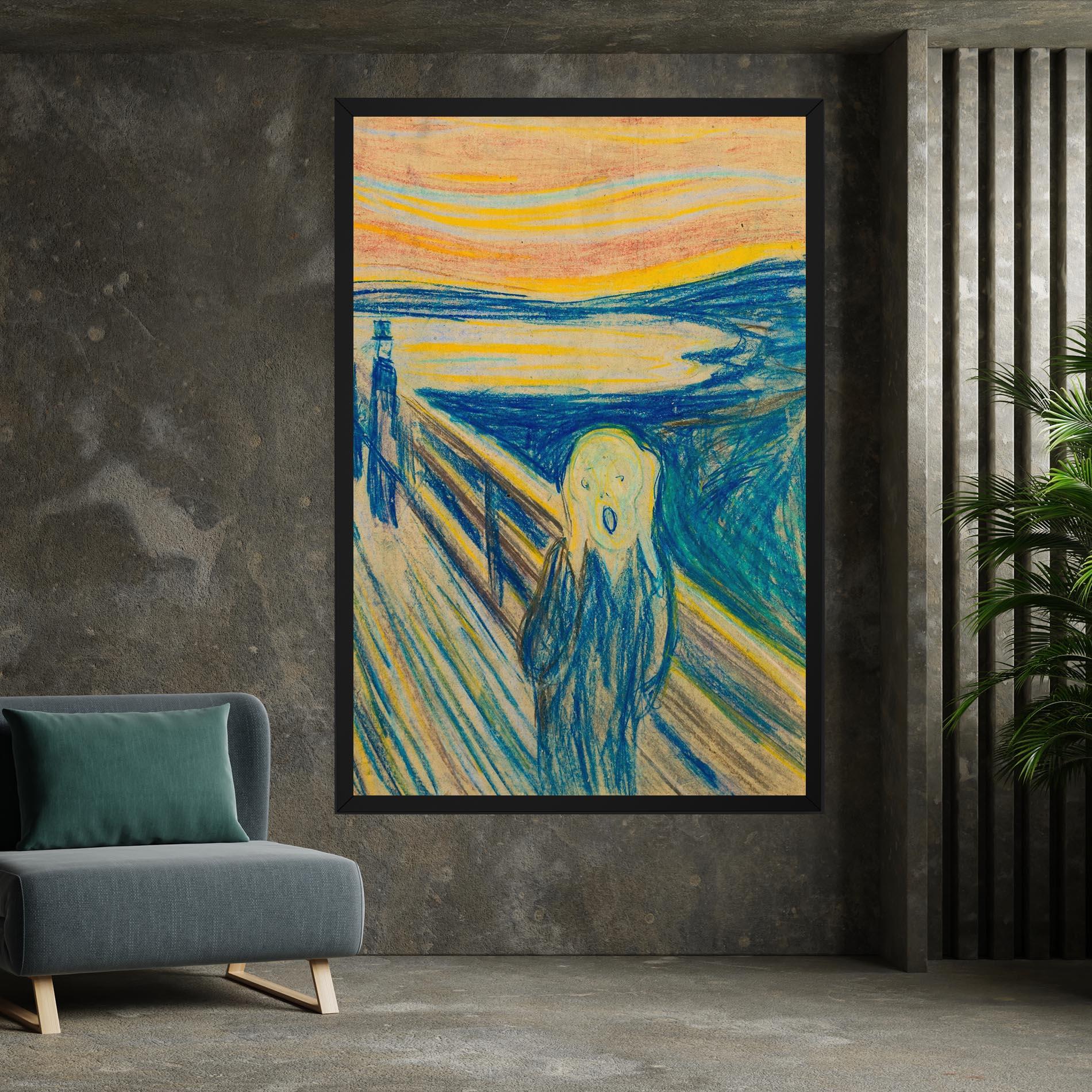 Obraz na Płótnie Skrik_1893 mockup 7