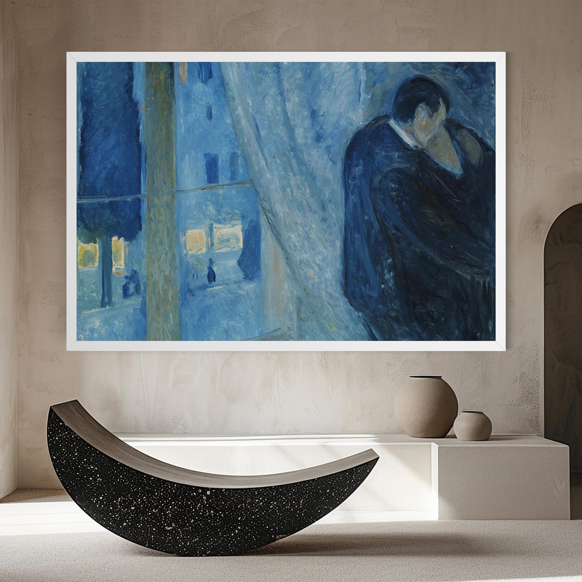 Obraz na Płótnie Kiss By The Window mockup 8