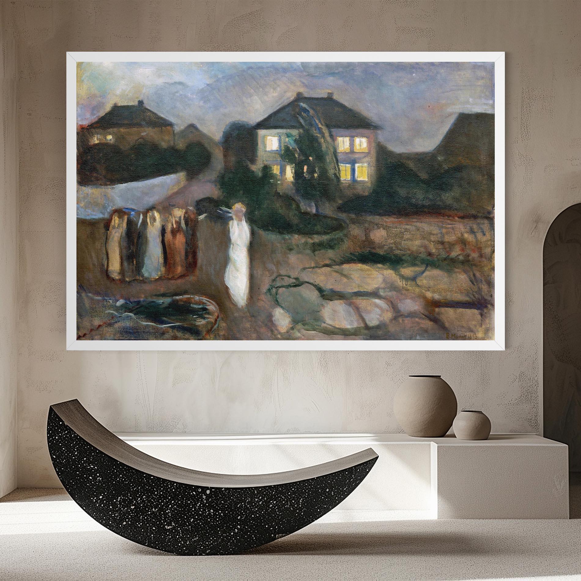 Obraz na Płótnie The Storm mockup 8