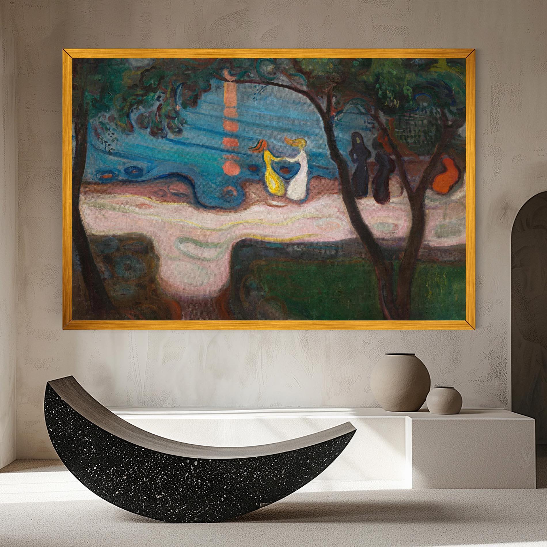 Obraz na Płótnie Dance On The Beach mockup 8