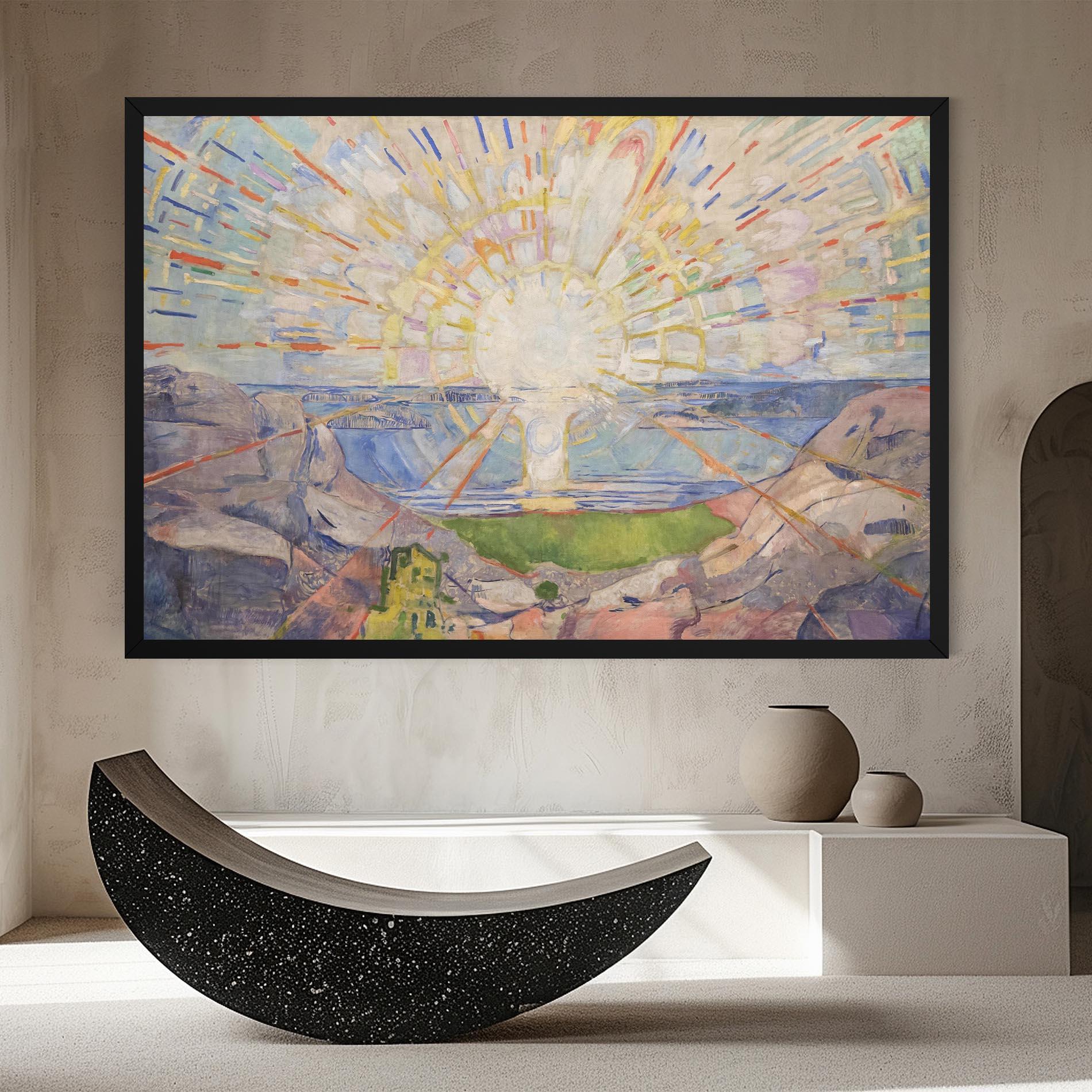 Obraz na Płótnie The Sun mockup 8