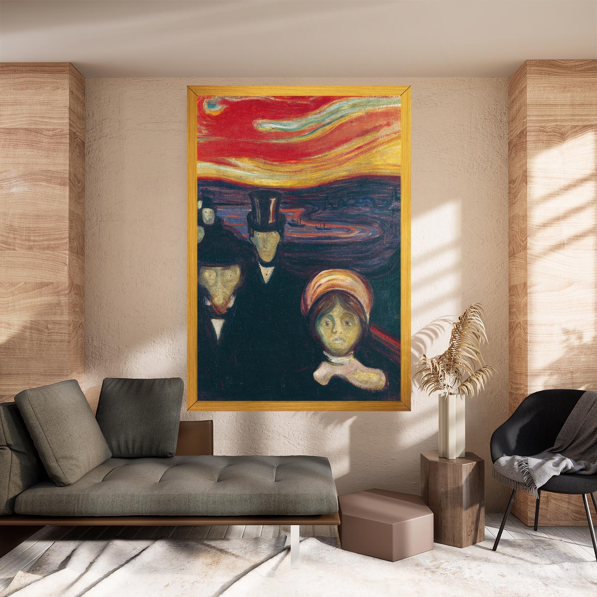 Obraz na Płótnie Anxiety mockup 8