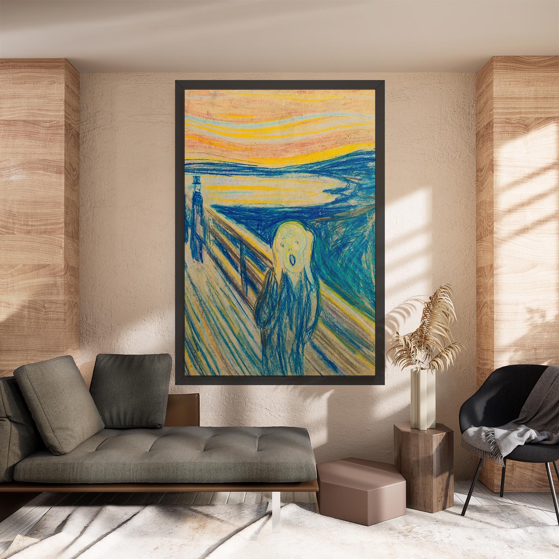 Obraz na Płótnie Skrik_1893 mockup 8