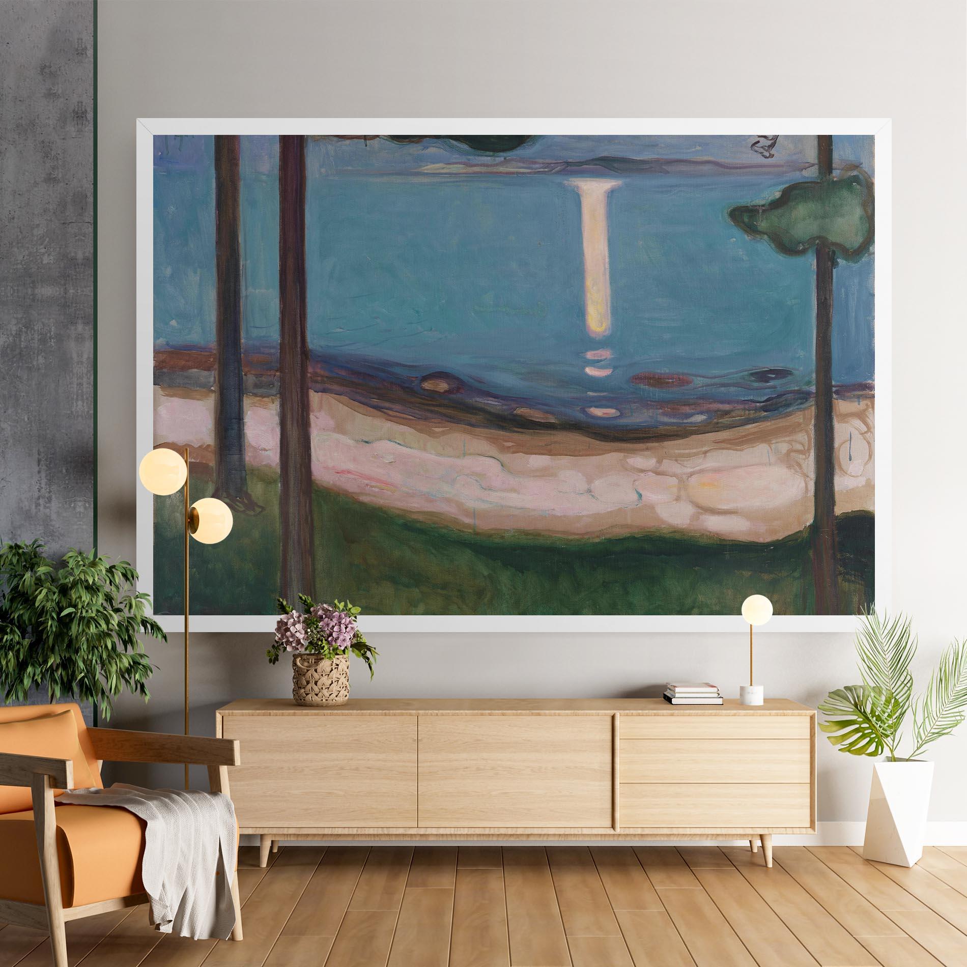 Obraz na Płótnie Moonlight mockup 9