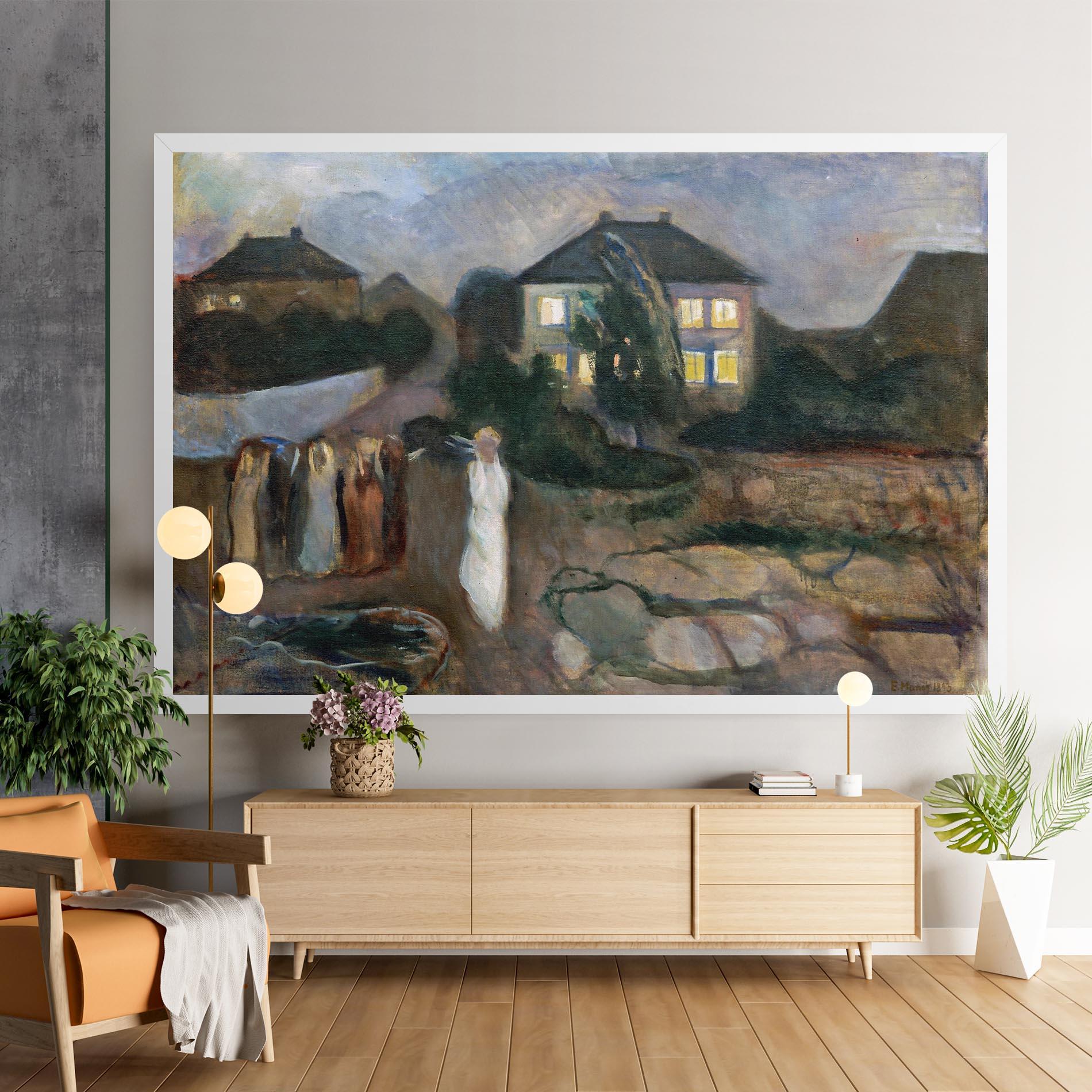 Obraz na Płótnie The Storm mockup 9