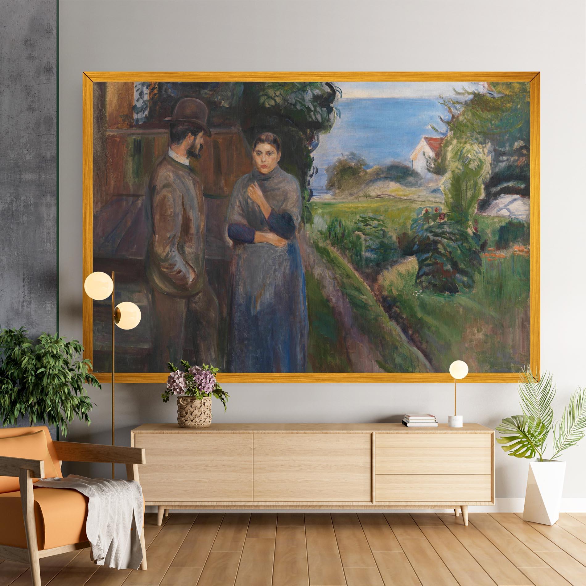 Obraz na Płótnie Evening Passion mockup 9