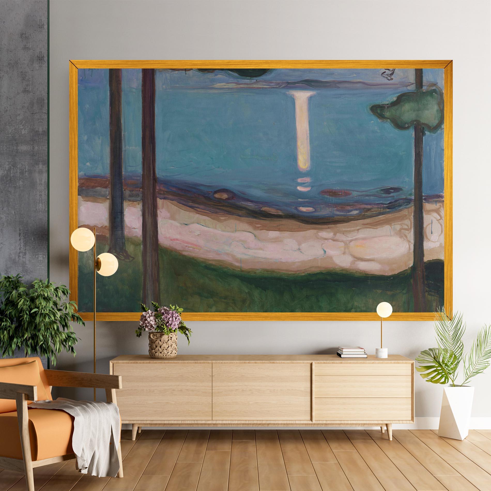 Obraz na Płótnie Moonlight mockup 9