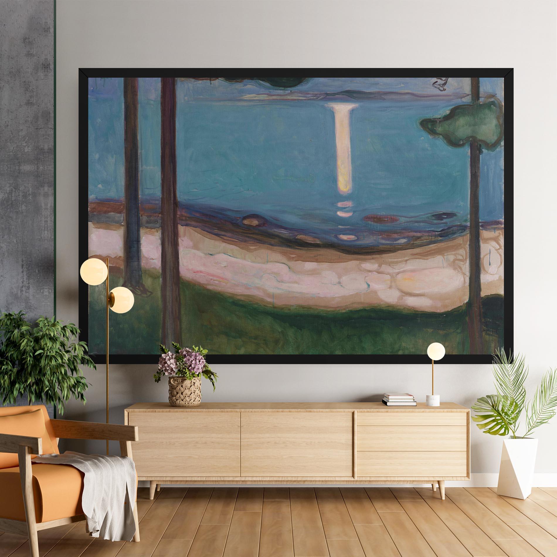 Obraz na Płótnie Moonlight mockup 9