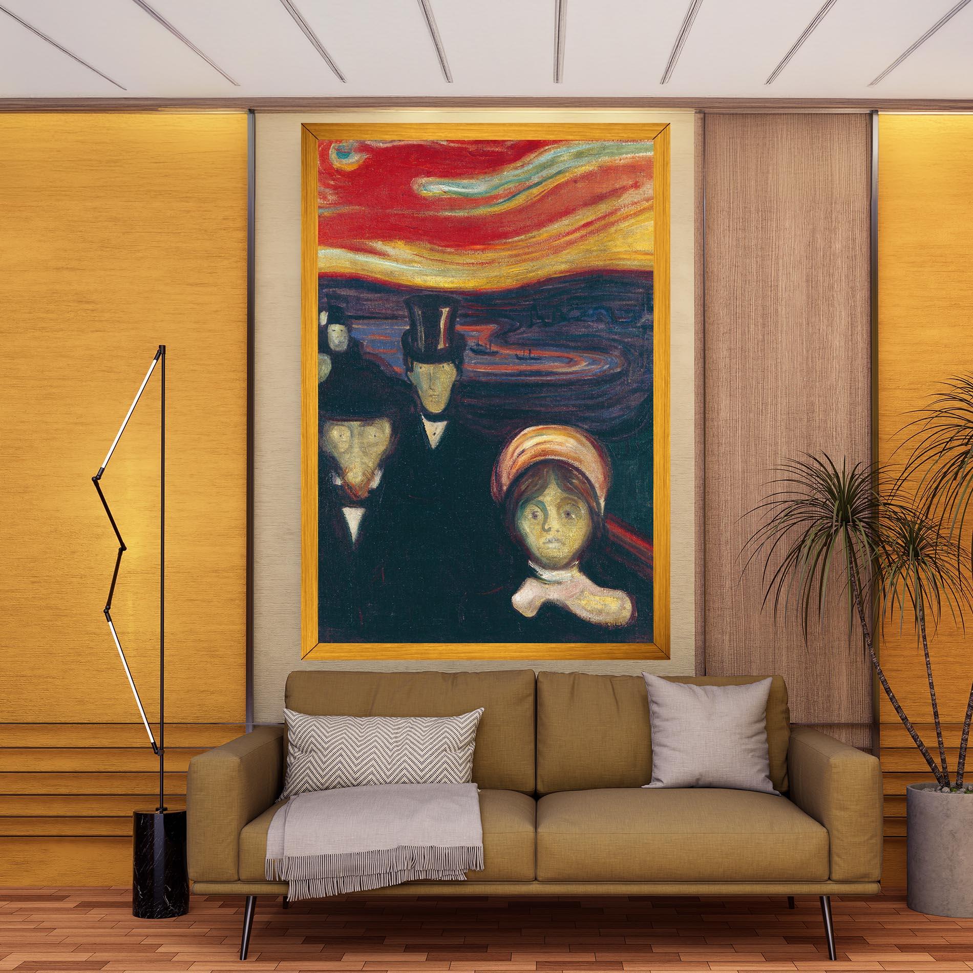 Obraz na Płótnie Anxiety mockup 9