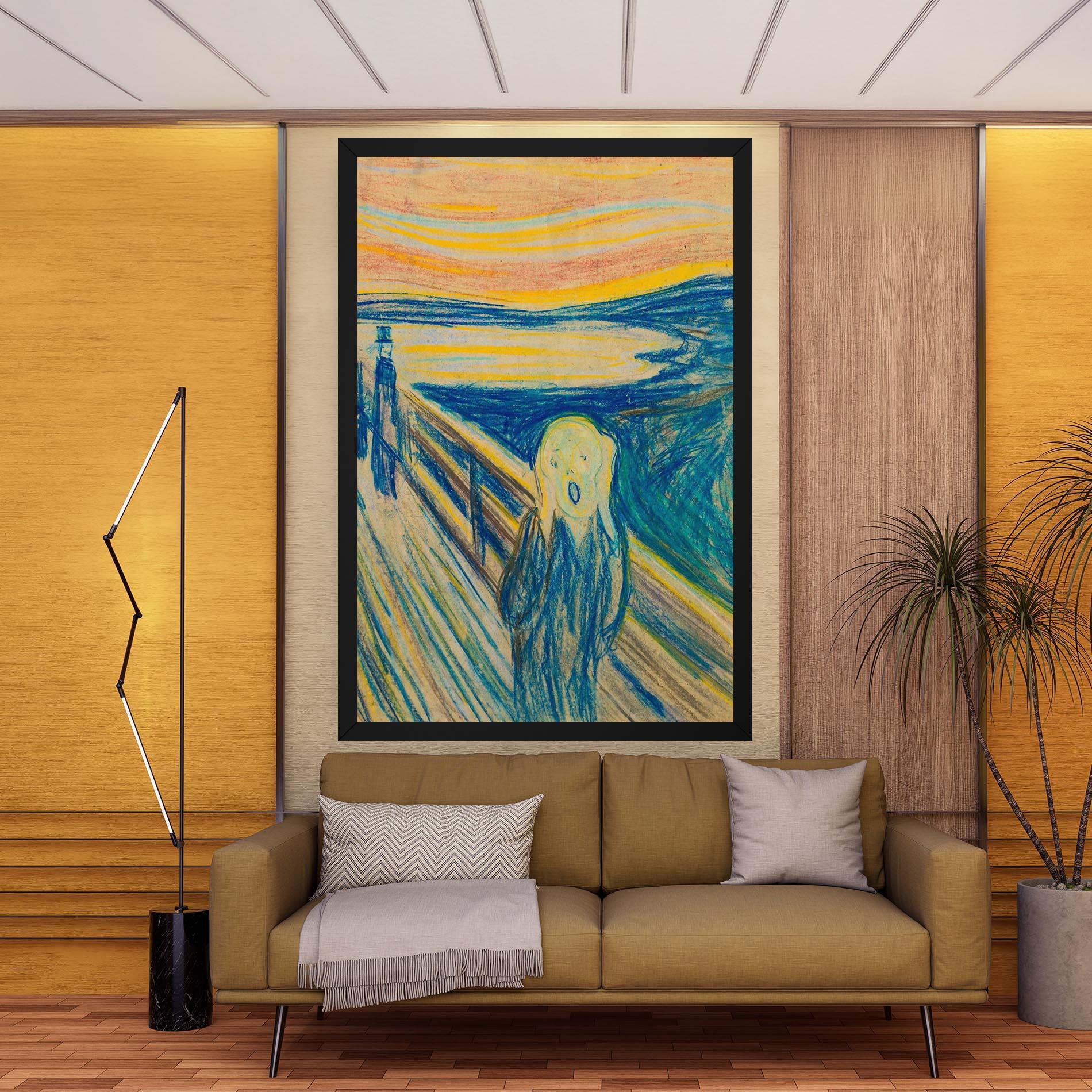 Obraz na Płótnie Skrik_1893 mockup 9