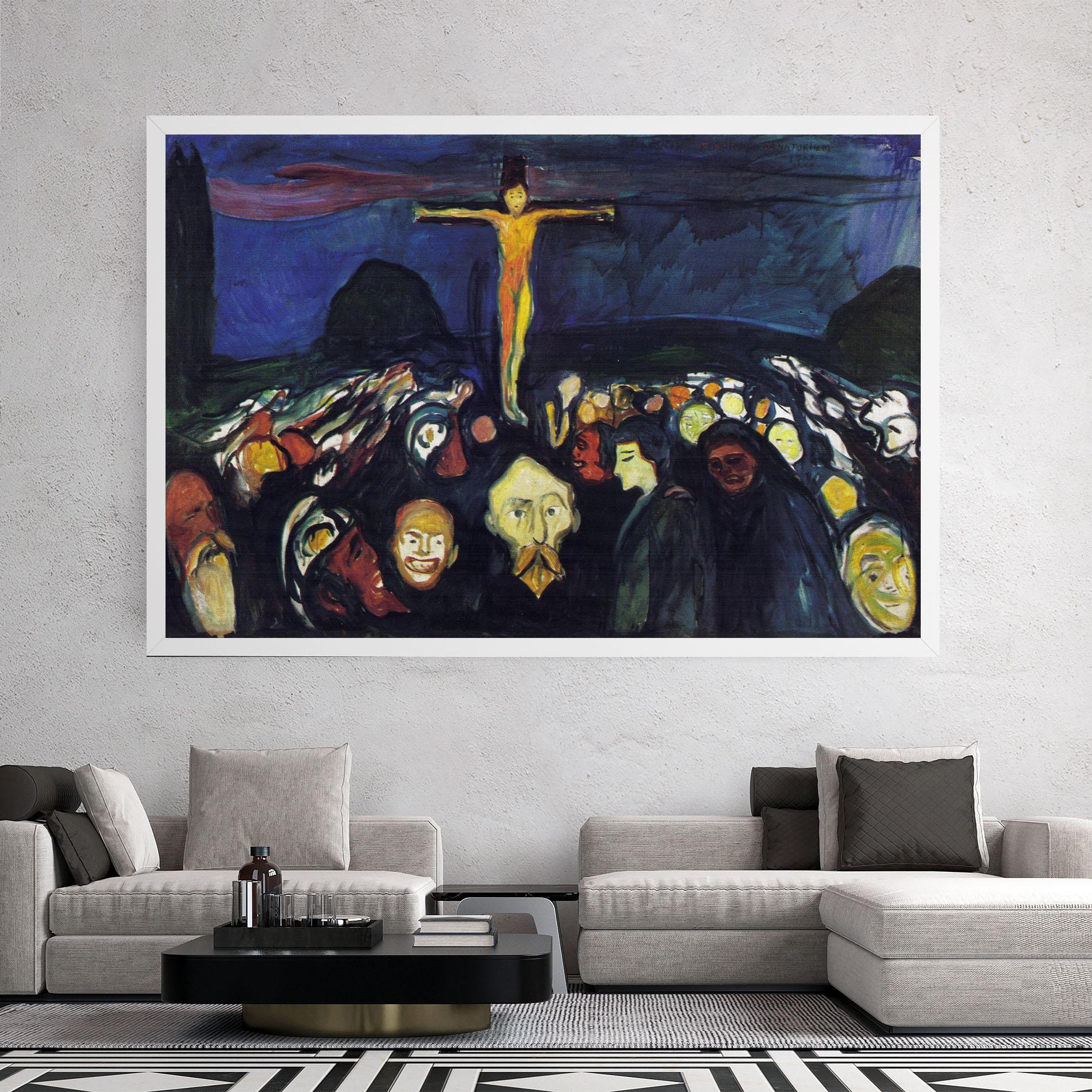 Obraz na Płótnie Golgotha mockup 2