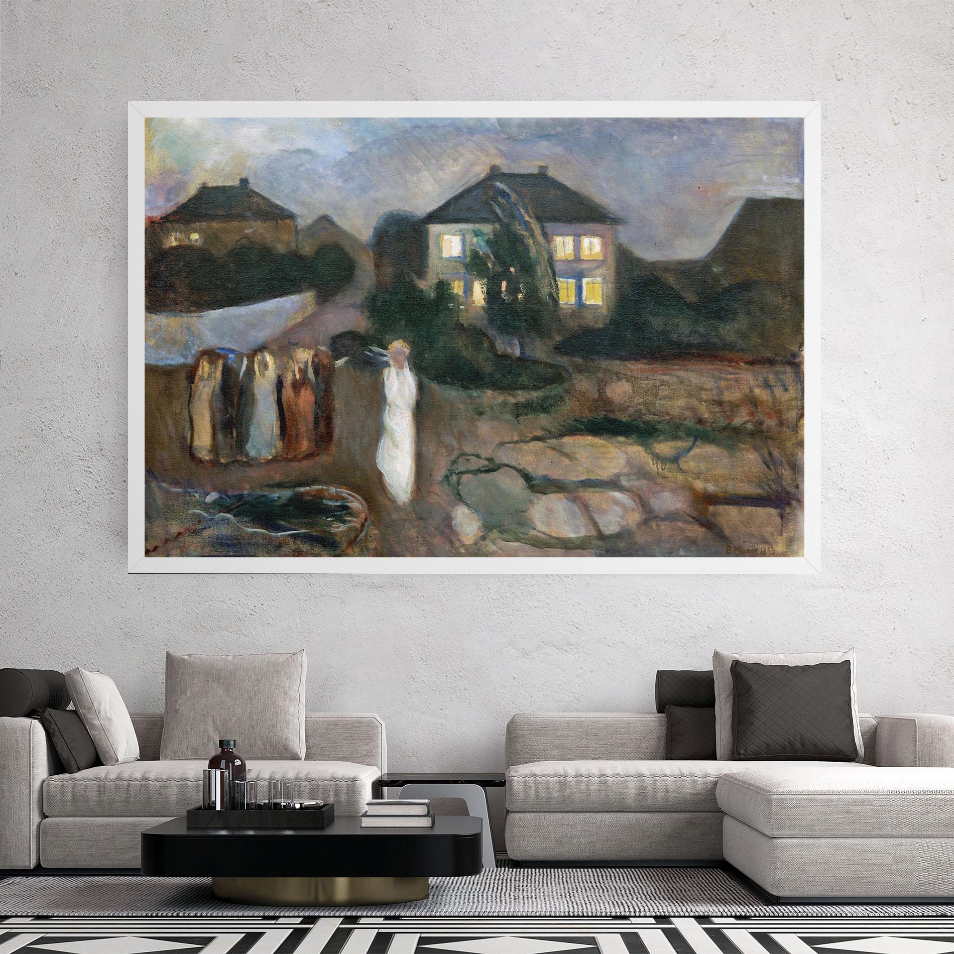 Obraz na Płótnie The Storm mockup 2