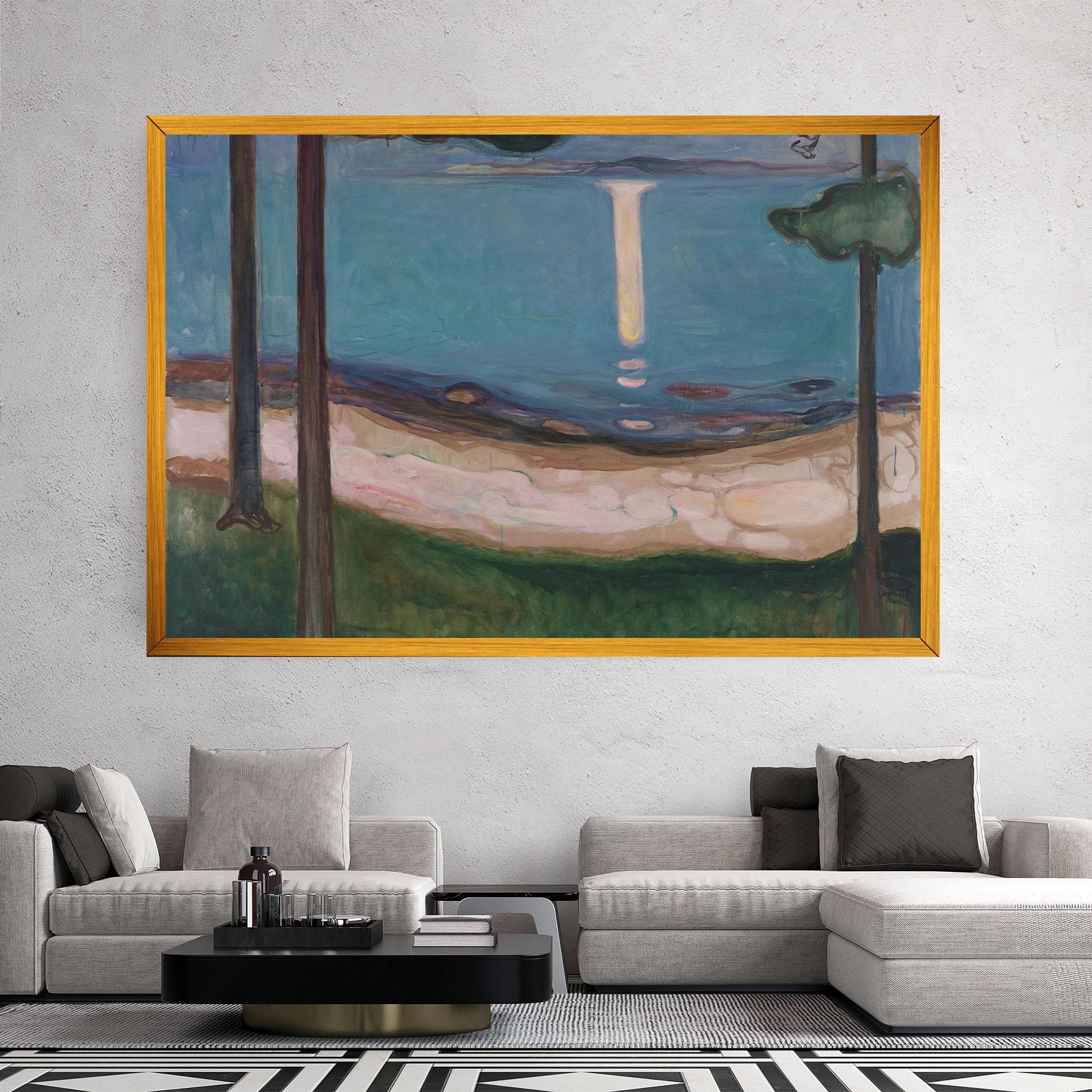 Obraz na Płótnie Moonlight mockup 2