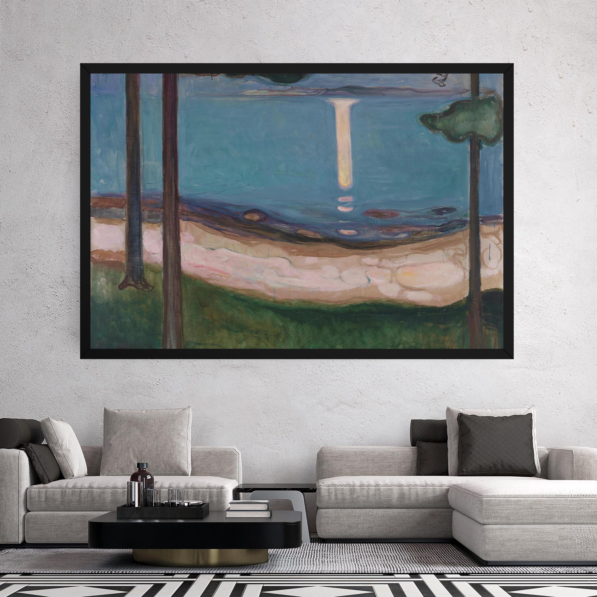 Obraz na Płótnie Moonlight mockup 2