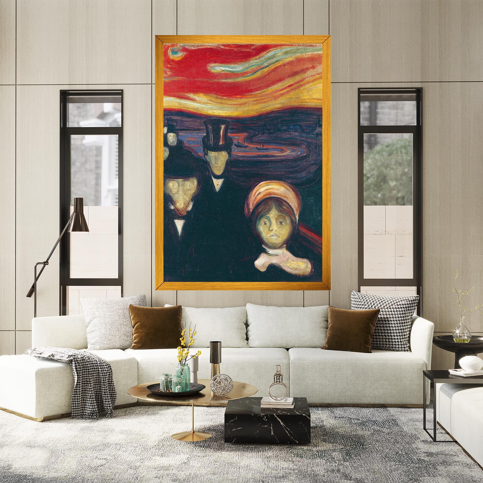 Obraz na Płótnie Anxiety mockup 2