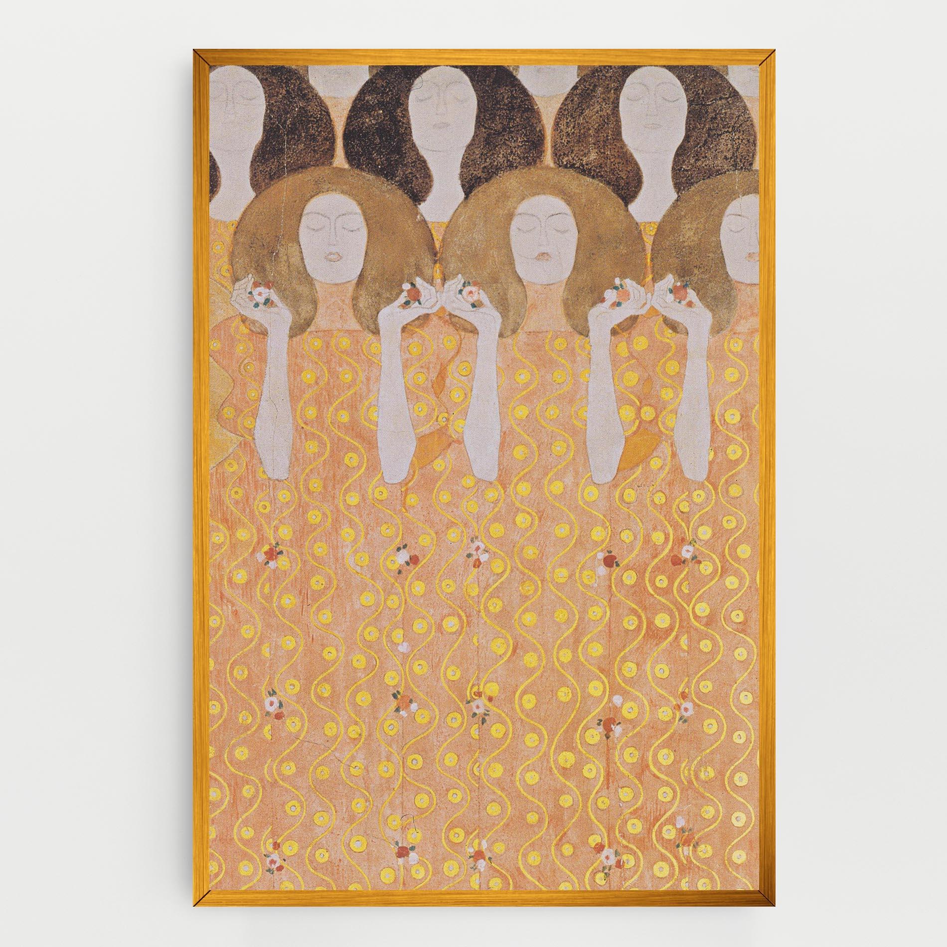 Obraz na Płótnie Beethoven Frieze mockup 0