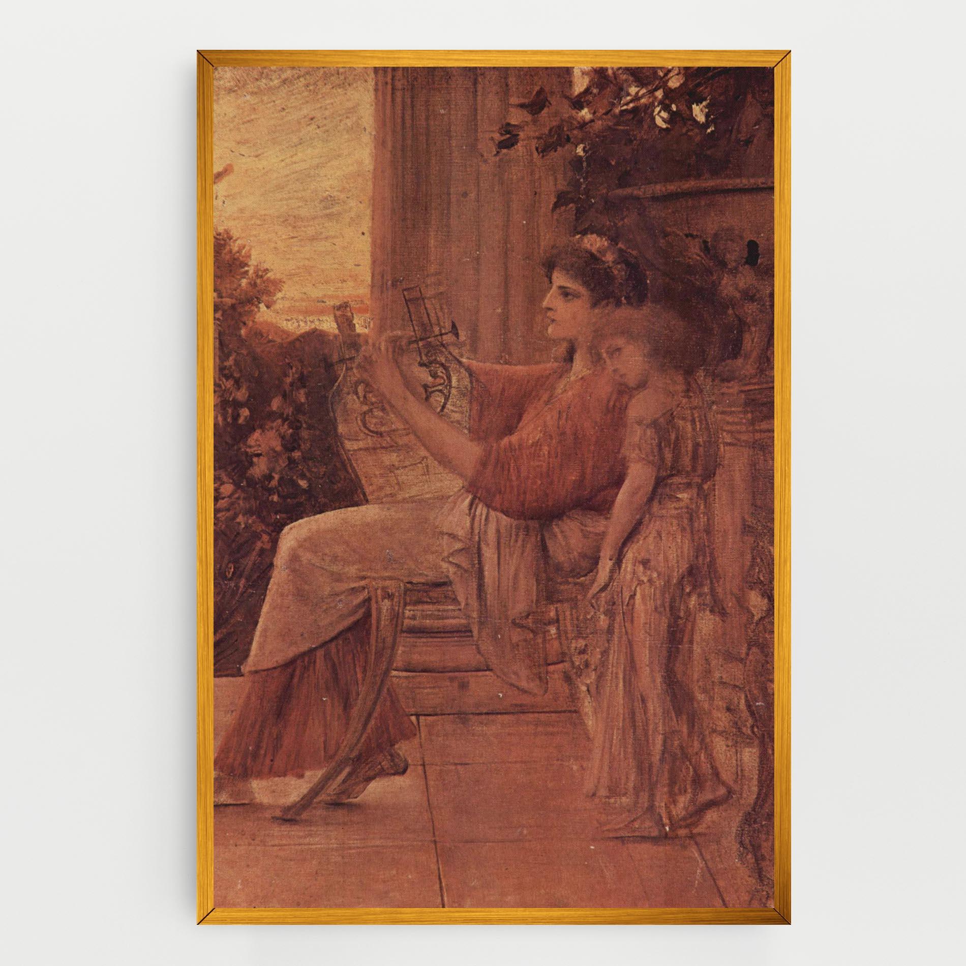 Obraz na Płótnie Gustav Klimt Painting mockup 0