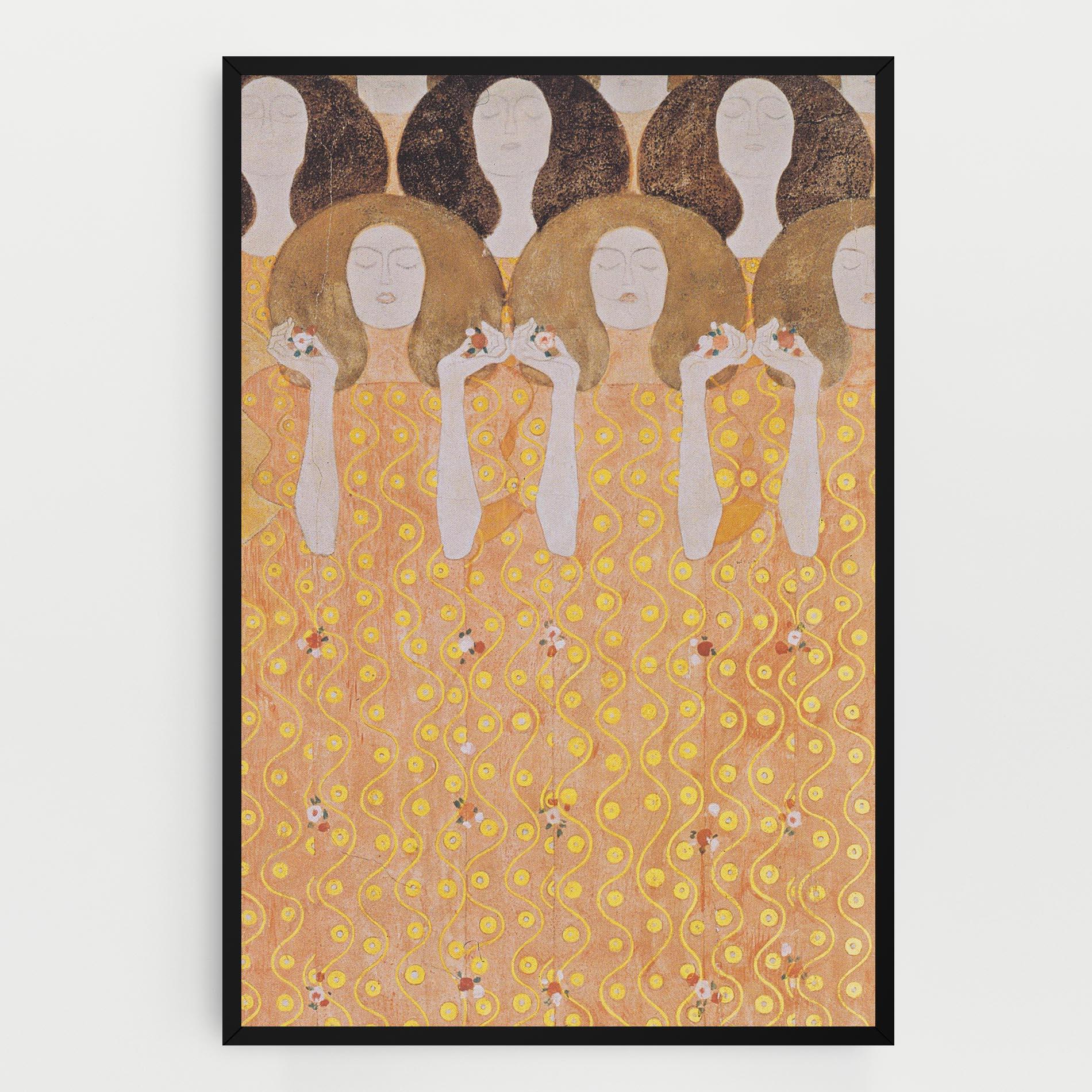 Obraz na Płótnie Beethoven Frieze mockup 0