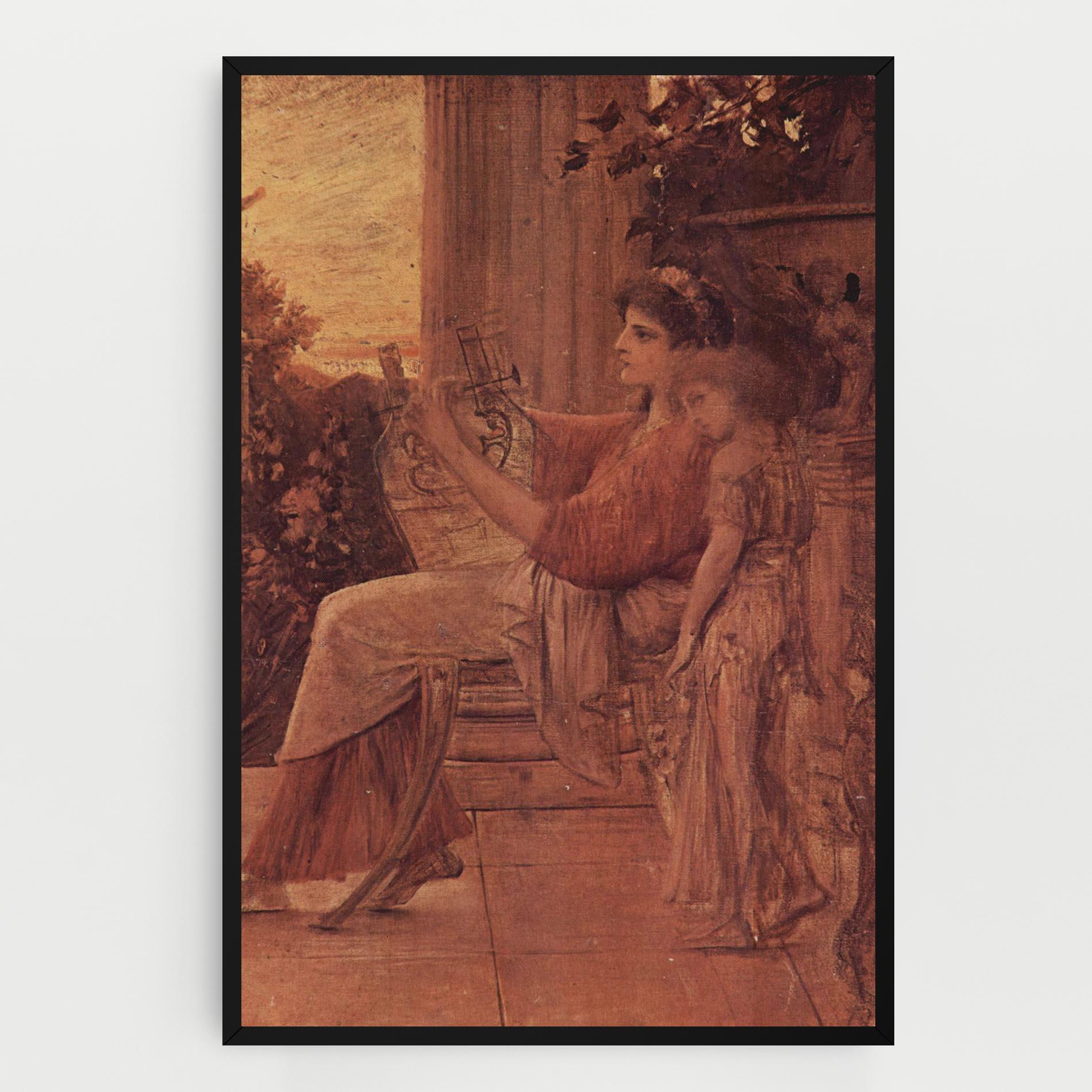 Obraz na Płótnie Gustav Klimt Painting mockup 0