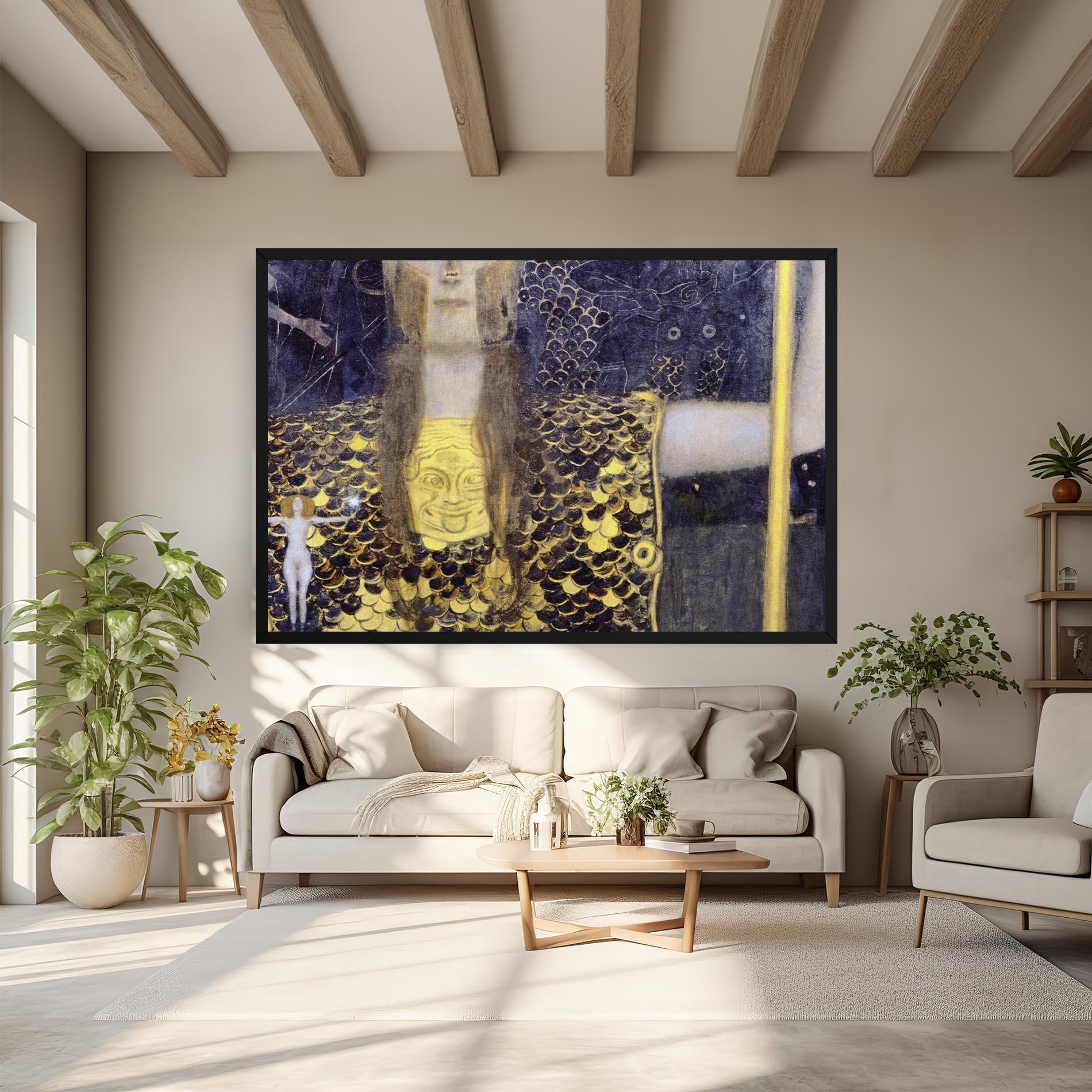 Obraz na Płótnie Pallas Athena mockup 6