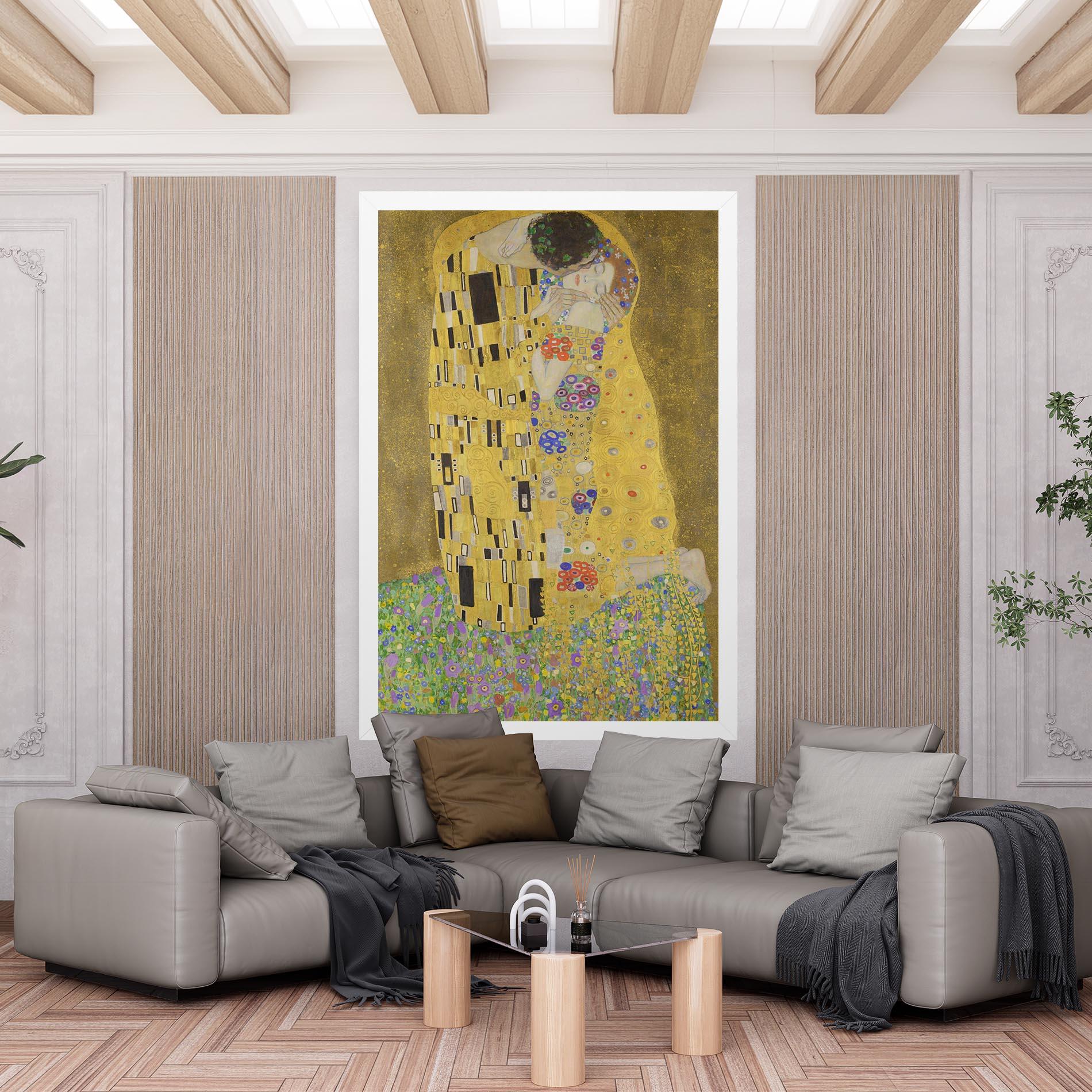 Obraz na Płótnie The Kiss mockup 6