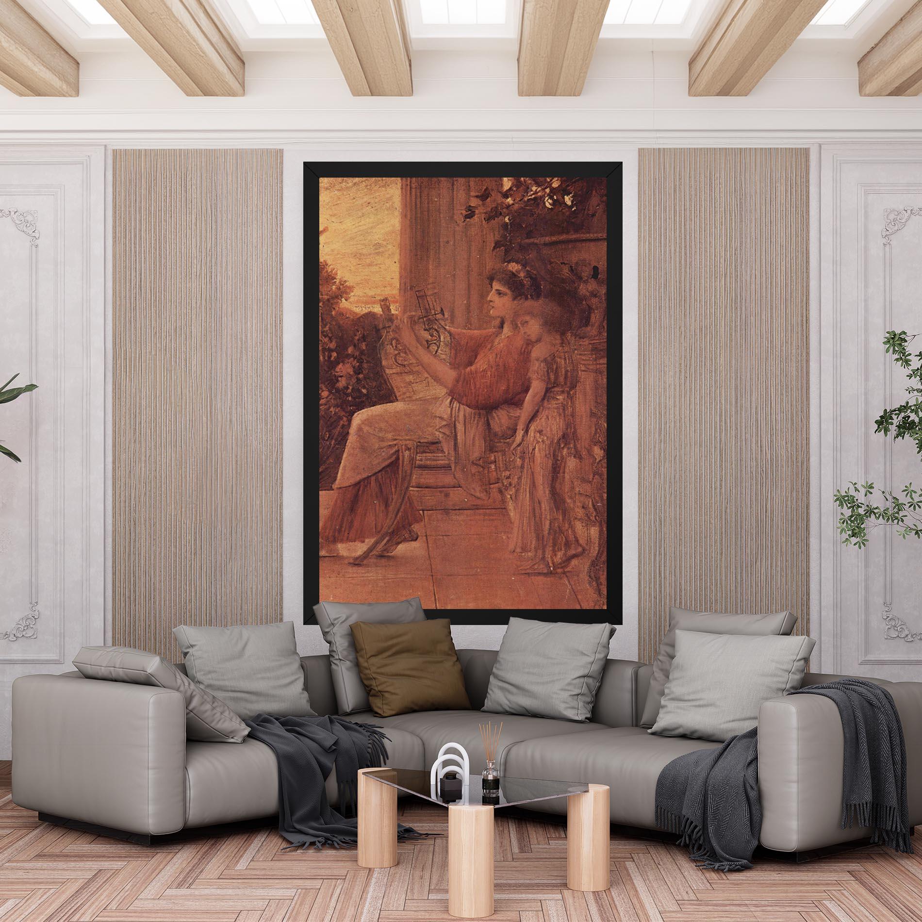 Obraz na Płótnie Gustav Klimt Painting mockup 6