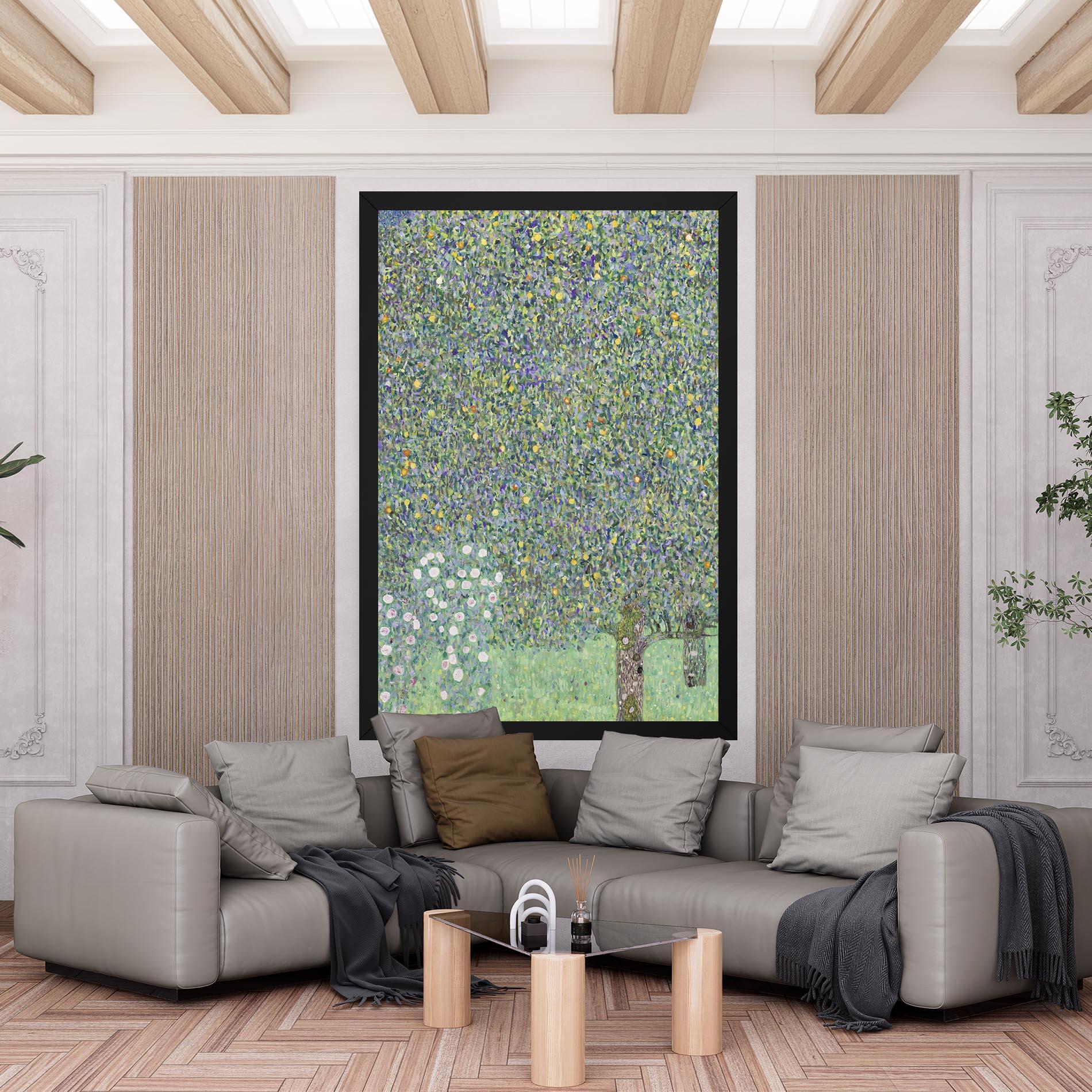 Obraz na Płótnie Rosebushes mockup 6