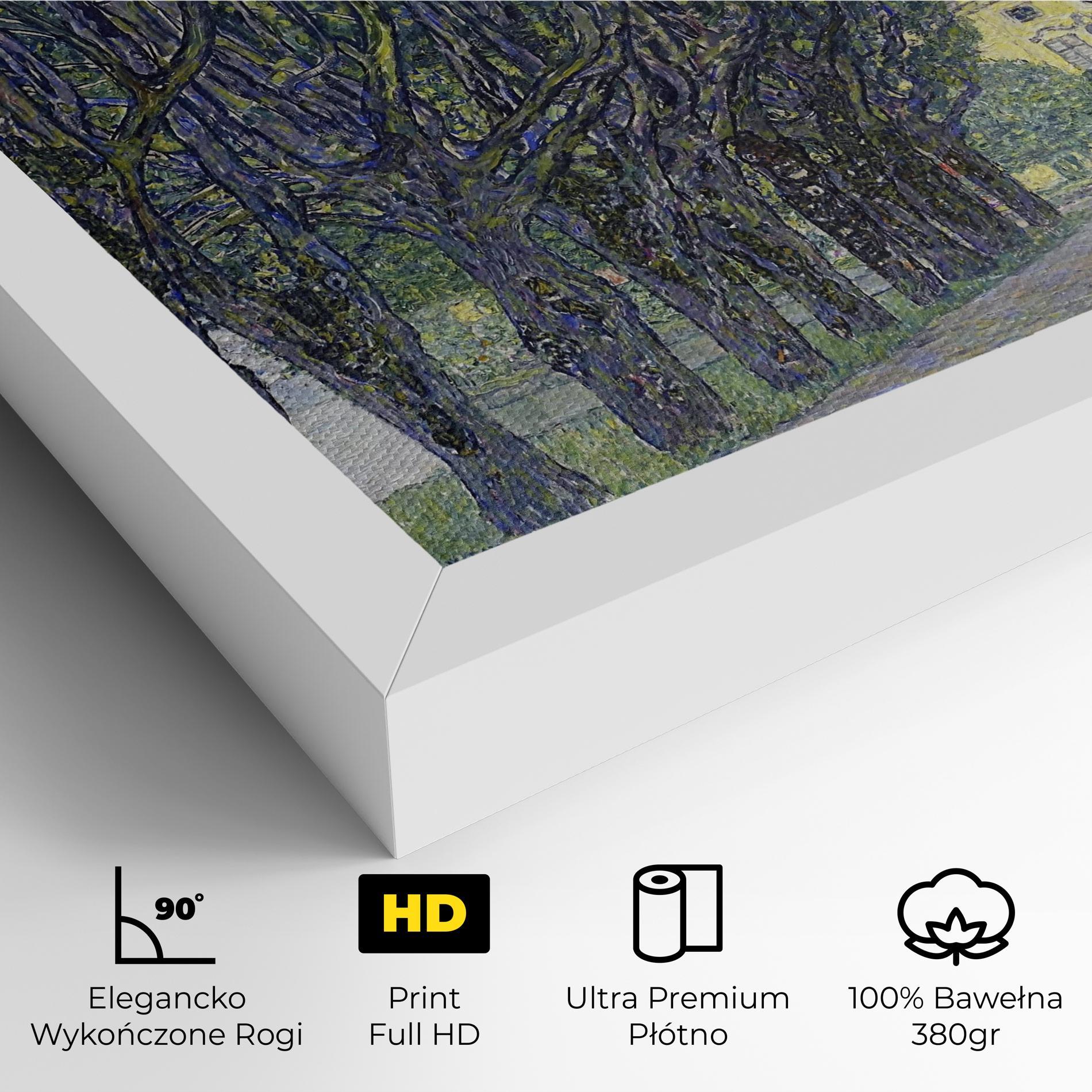 Obraz na Płótnie Allee At Schloss Kammer mockup 4