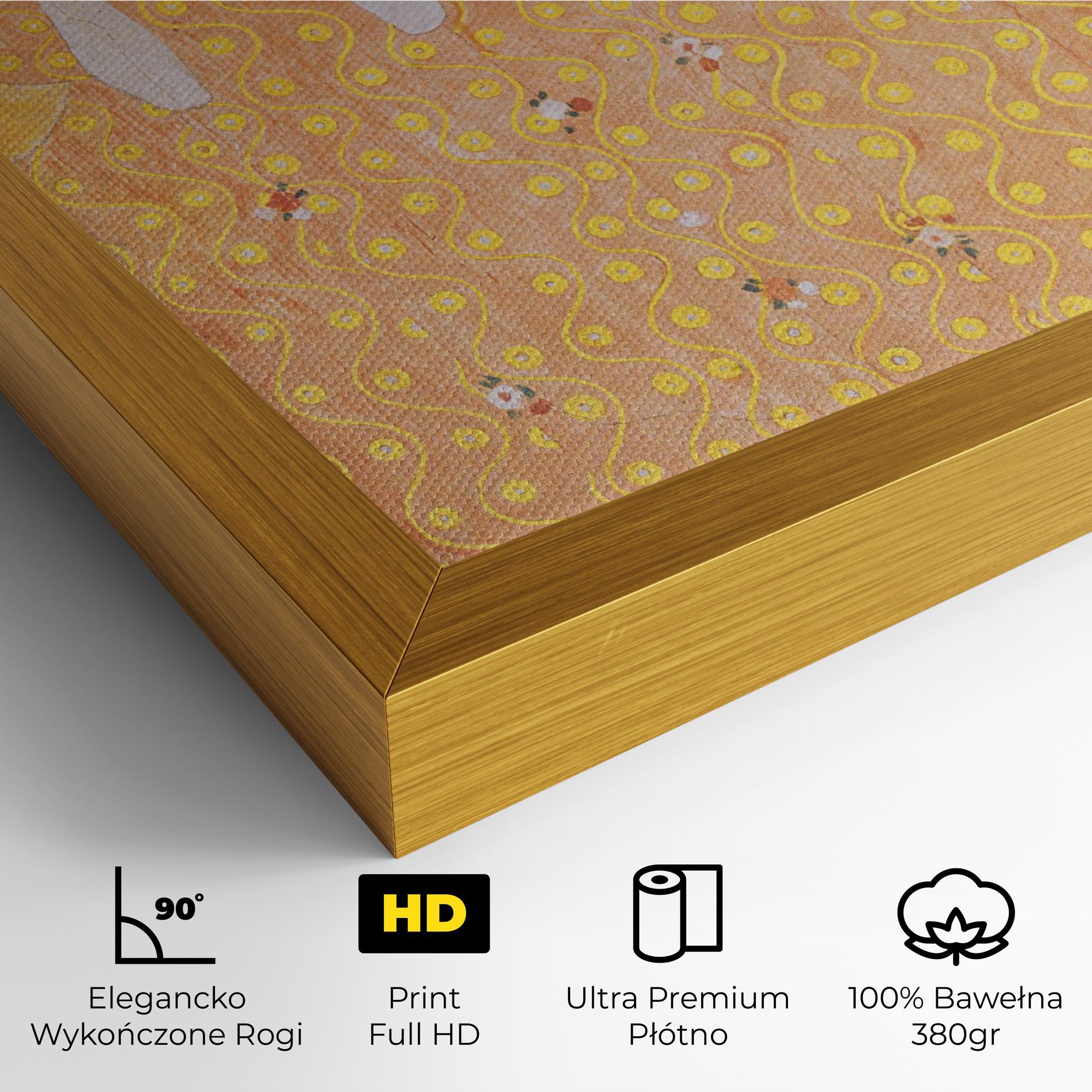 Obraz na Płótnie Beethoven Frieze mockup 4