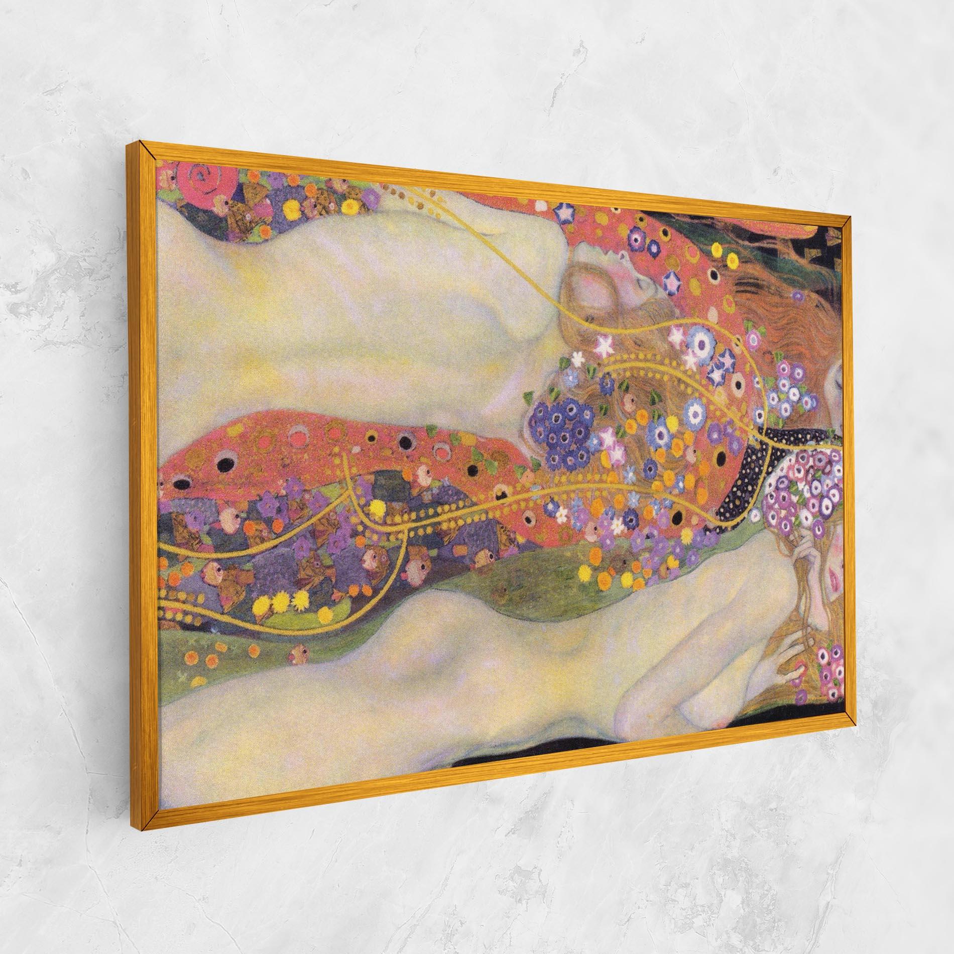 Obraz na Płótnie Water Serpents II mockup 1